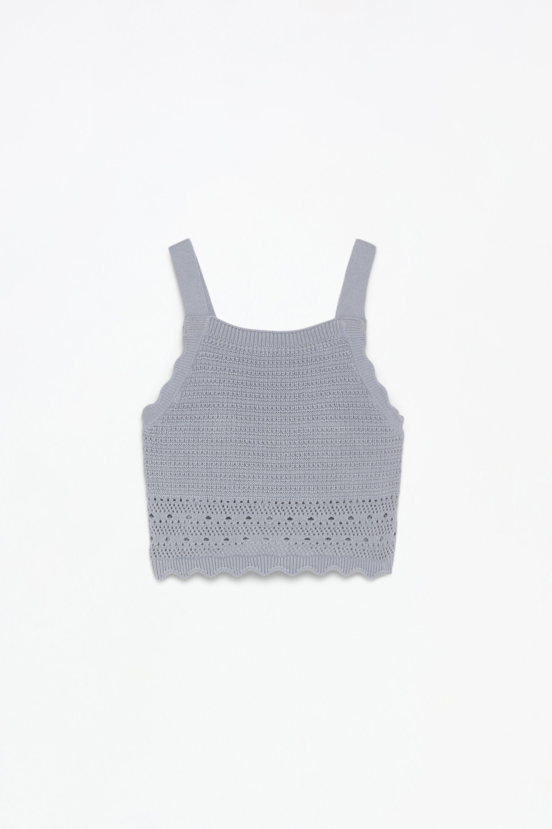 Top punto crochet