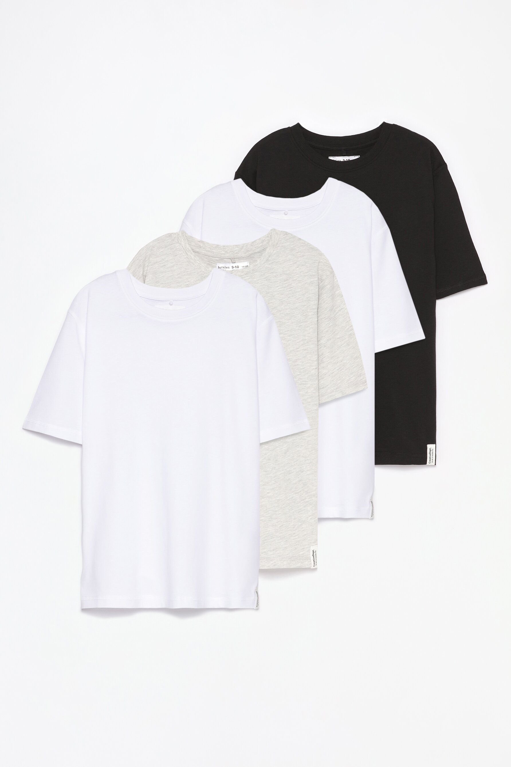 Pack 4 camisetas básicas