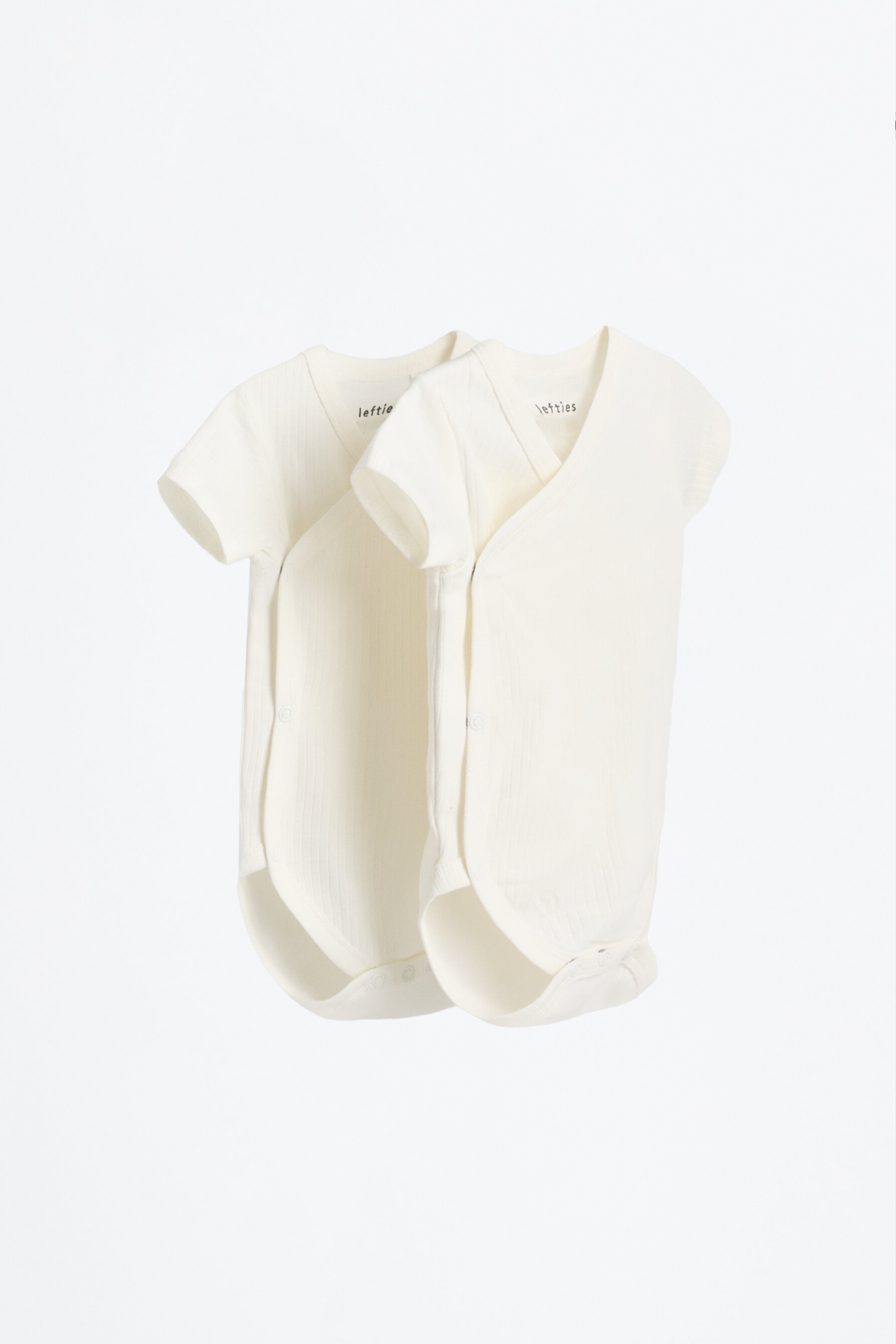 Pack 2 bodies kimono canalé