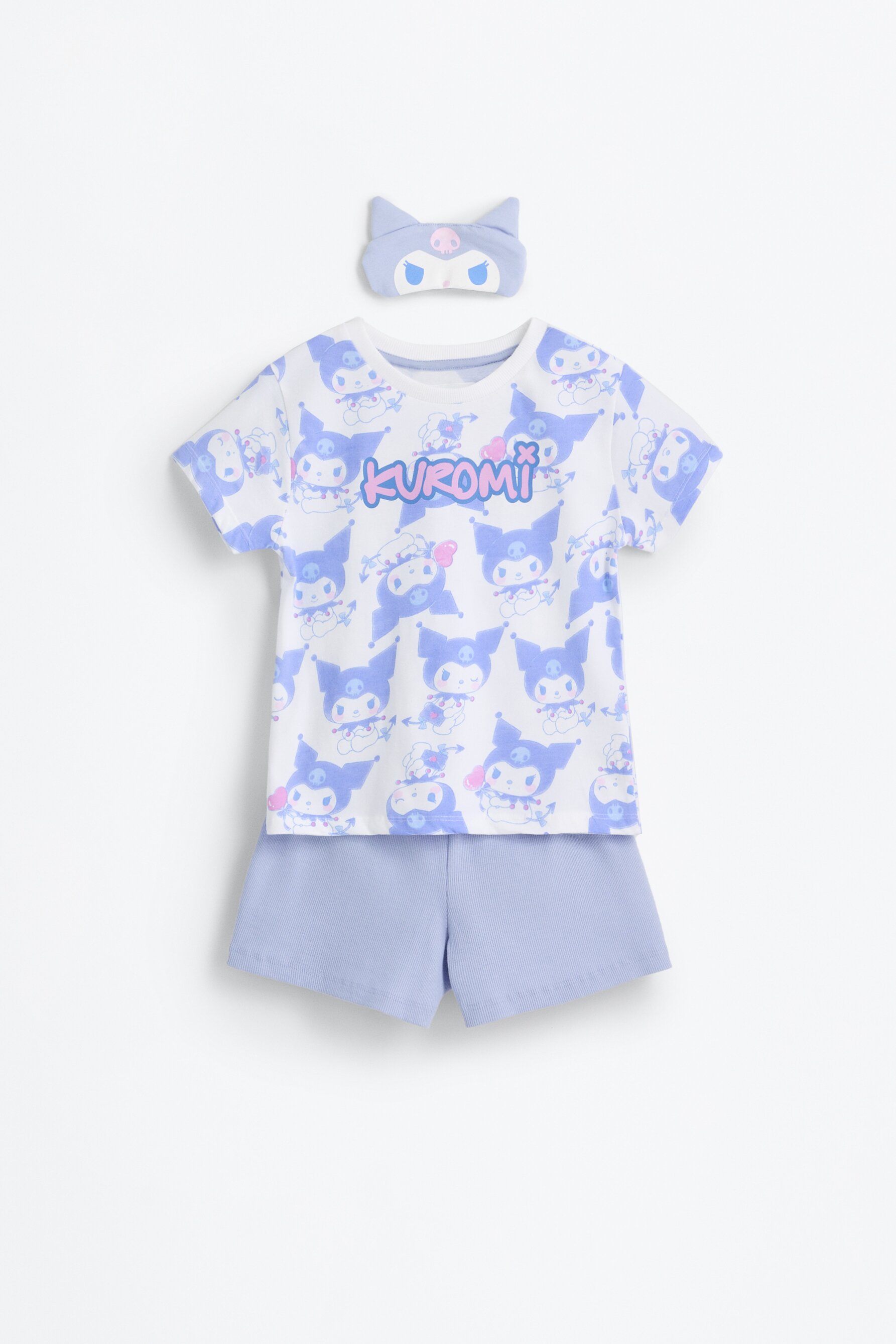 Pijama Kuromi ©SANRIO con antifaz