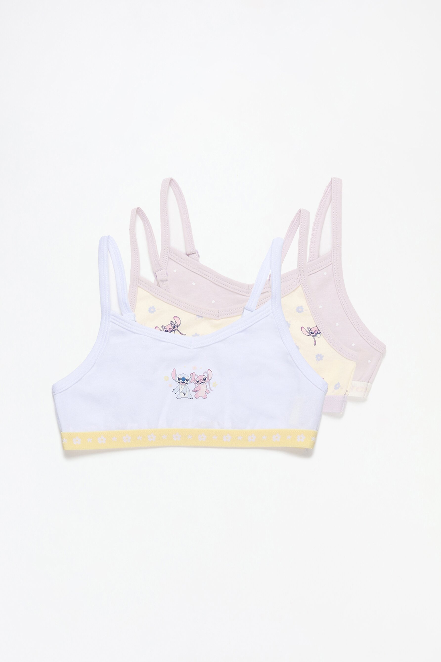 Pack 3 tops Stitch & Ángel ©Disney