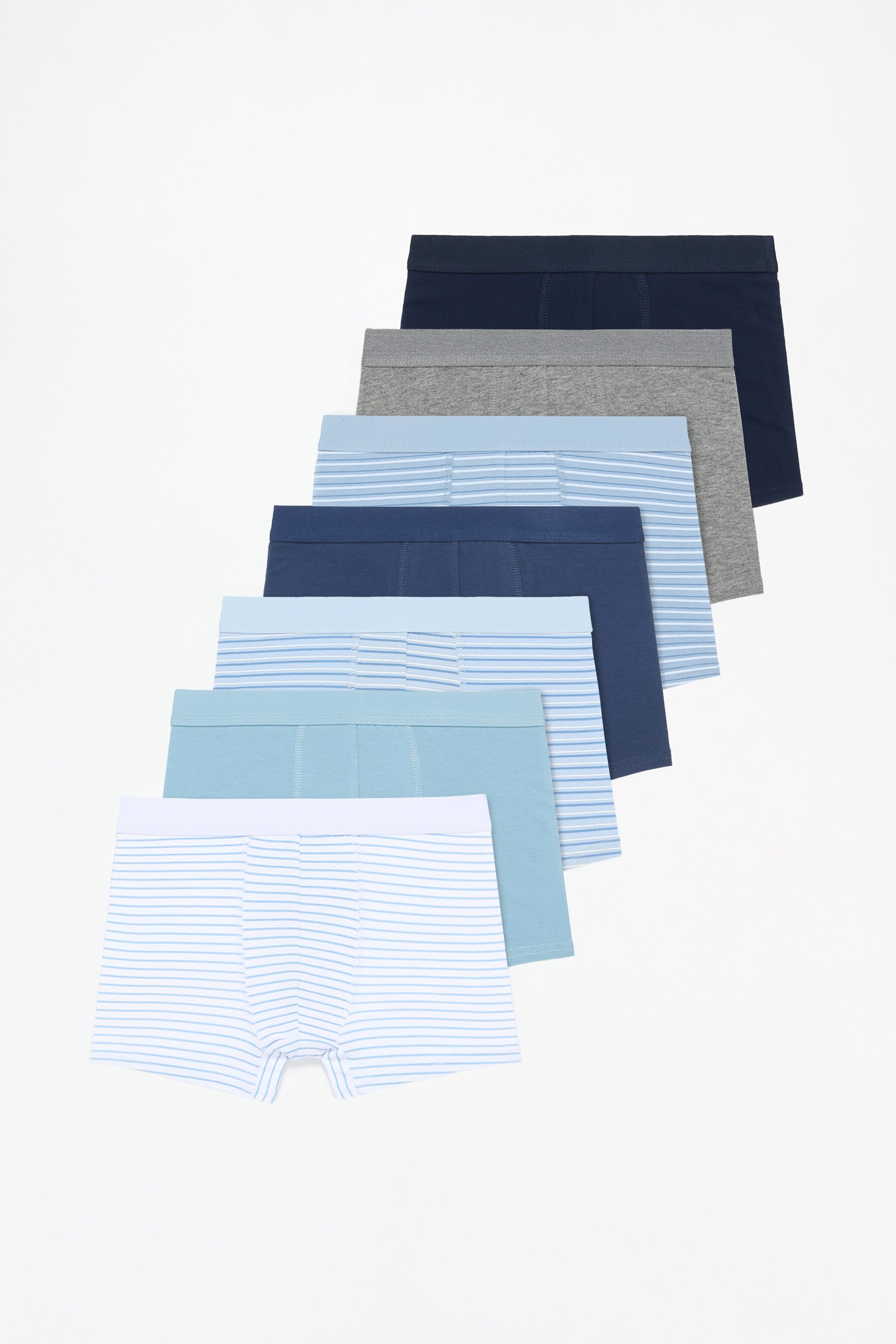 Pack 7 calzoncillos bóxers rayas