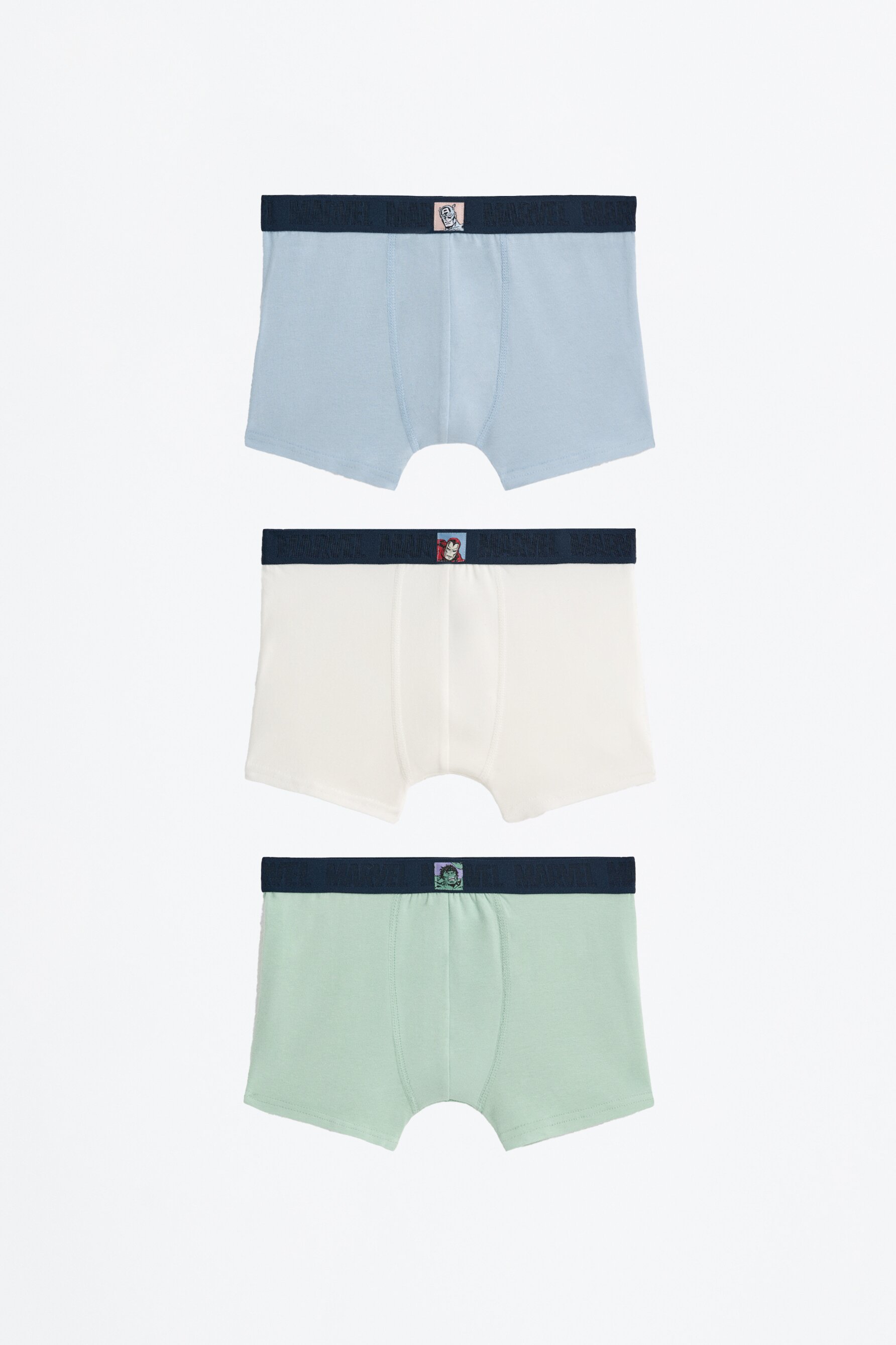 Pack 3 calzoncillos bóxers etiqueta ©Marvel