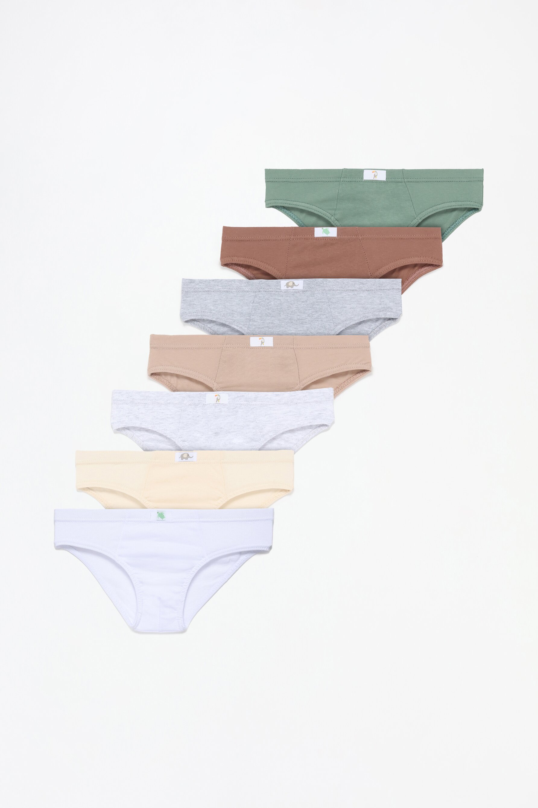 Pack 3 calzoncillos slip lisos