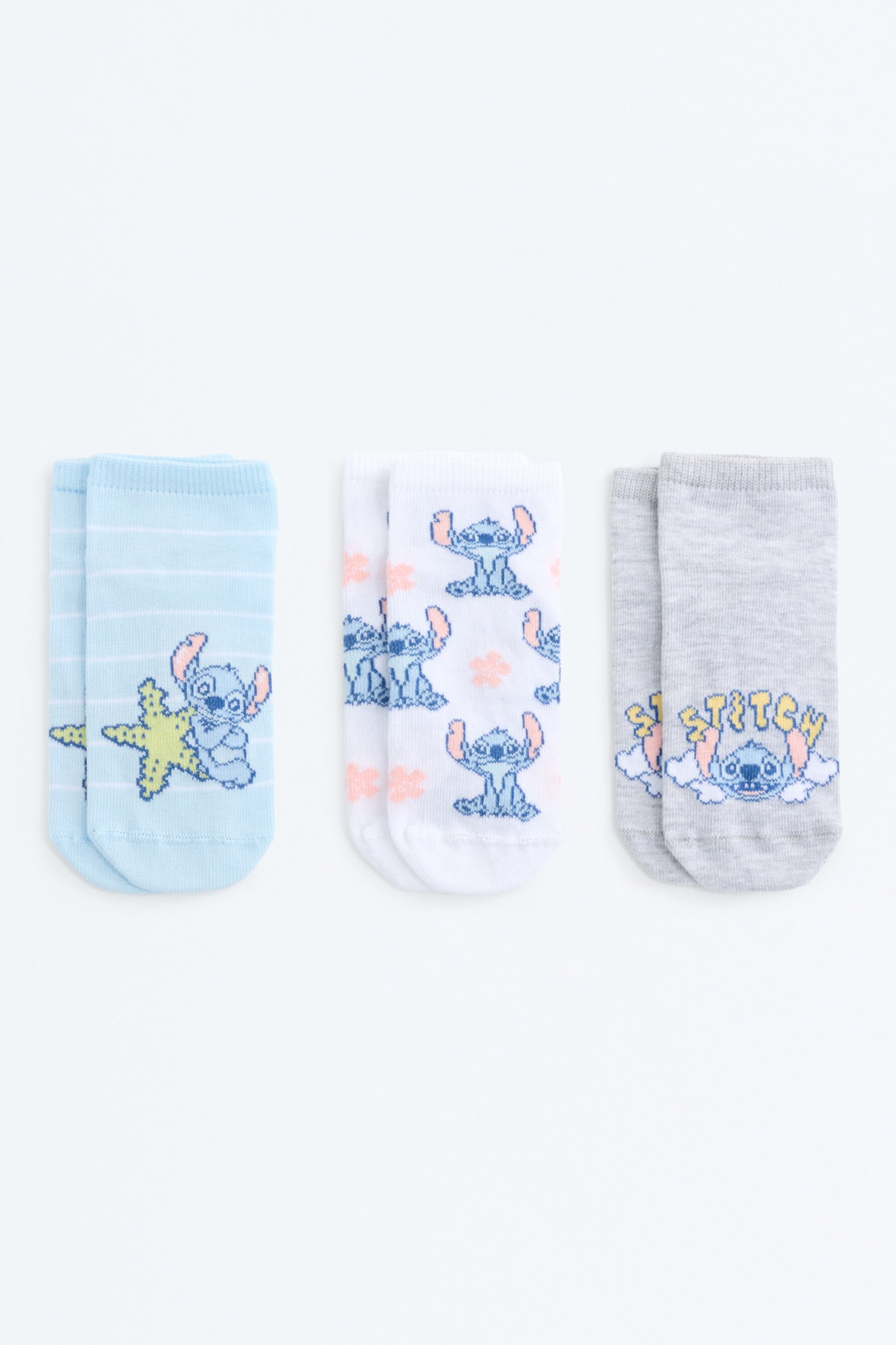 Pack 4 calcetines Stitch ©Disney playa