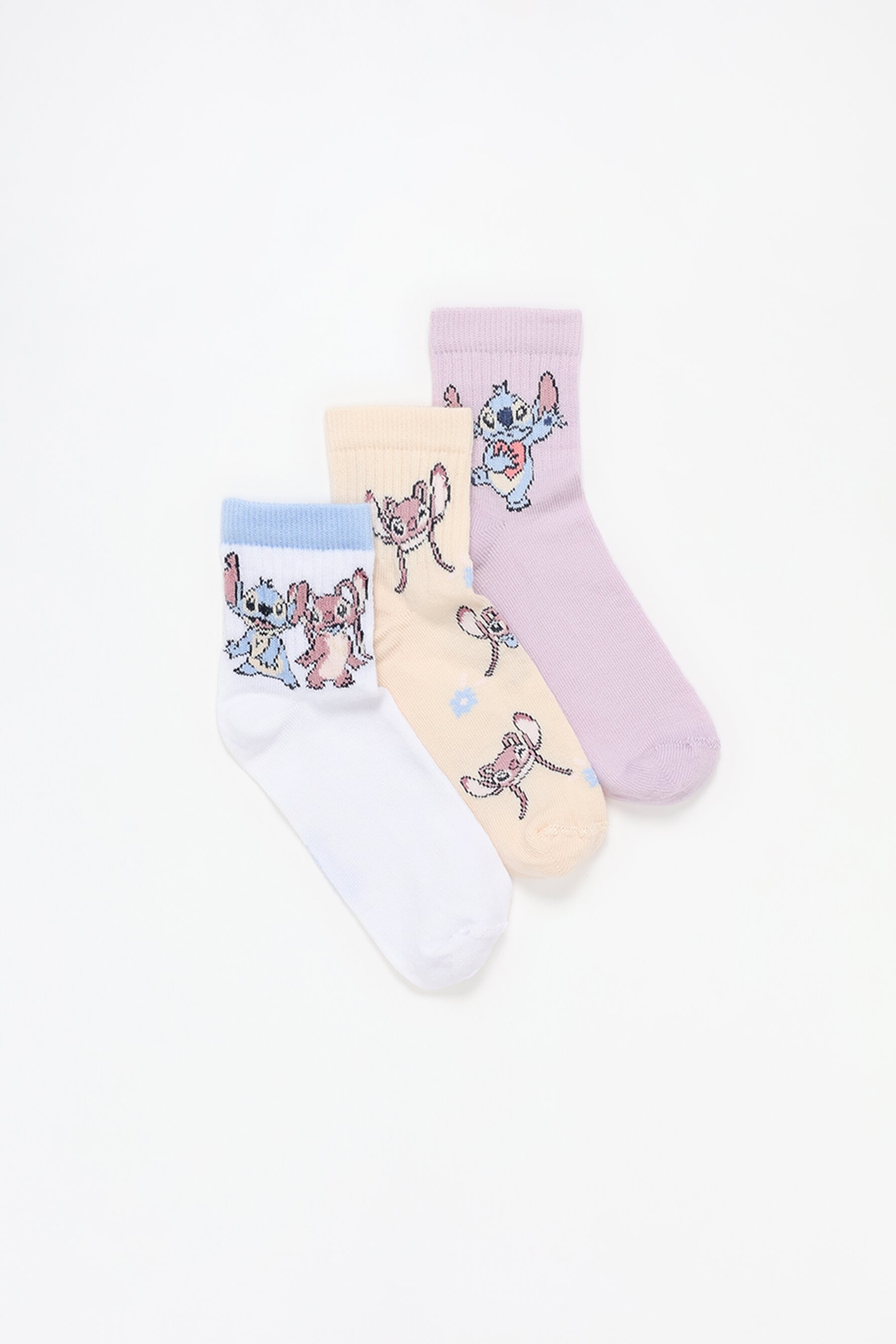 Pack 4 calcetines Stitch y Ángel ©Disney