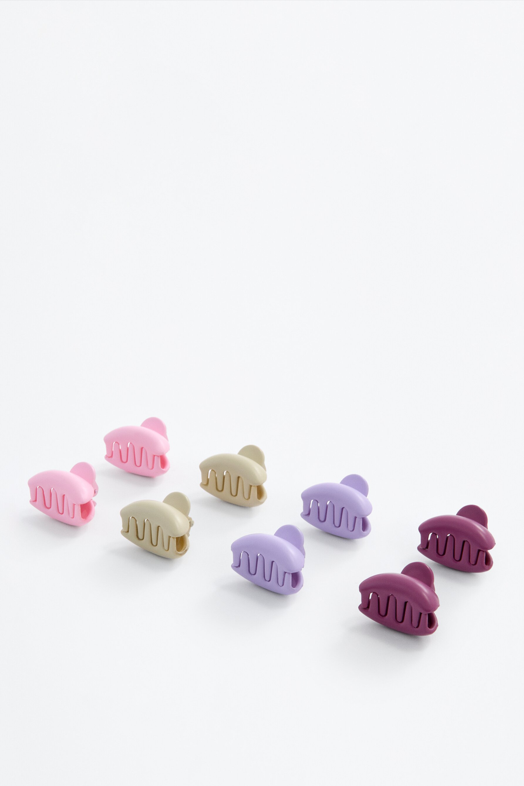 Pack 8 pinzas colores