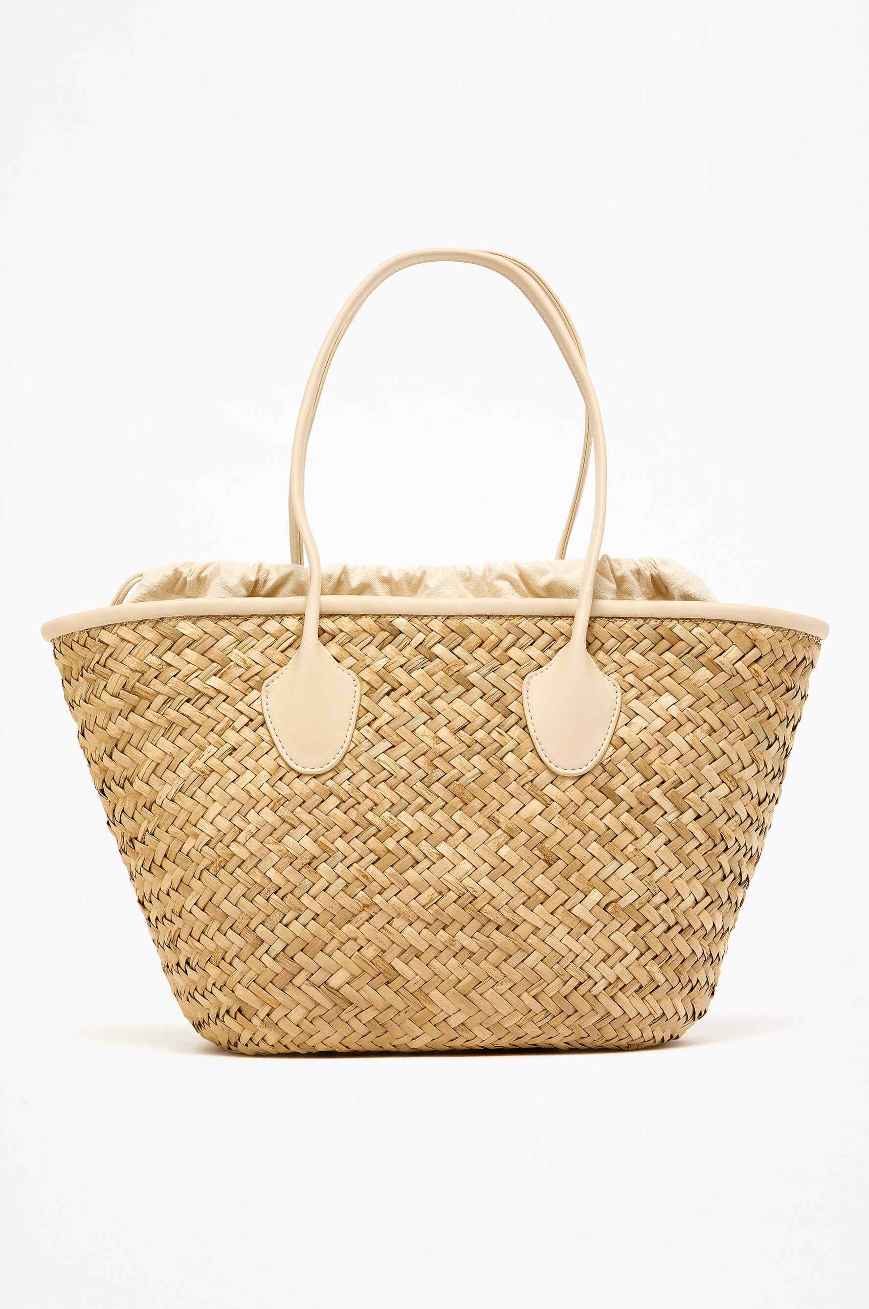 Bolso capazo yute natural