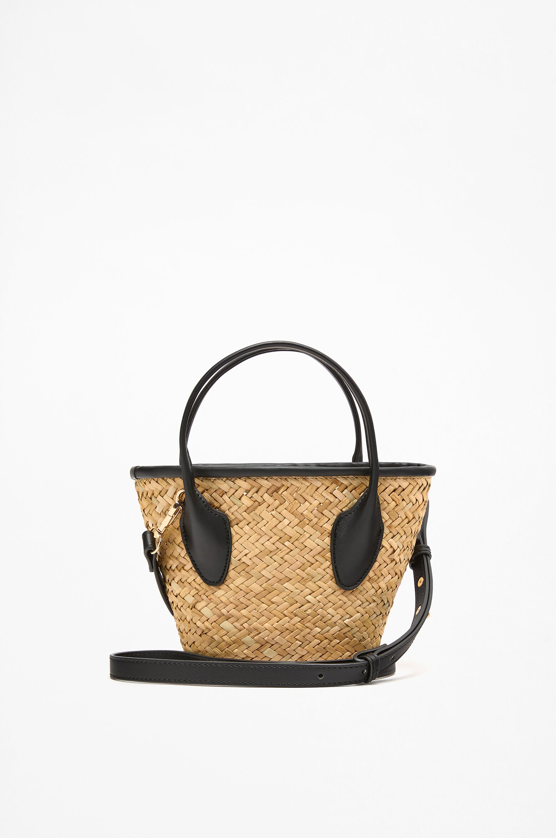 Bolso mini capazo yute natural