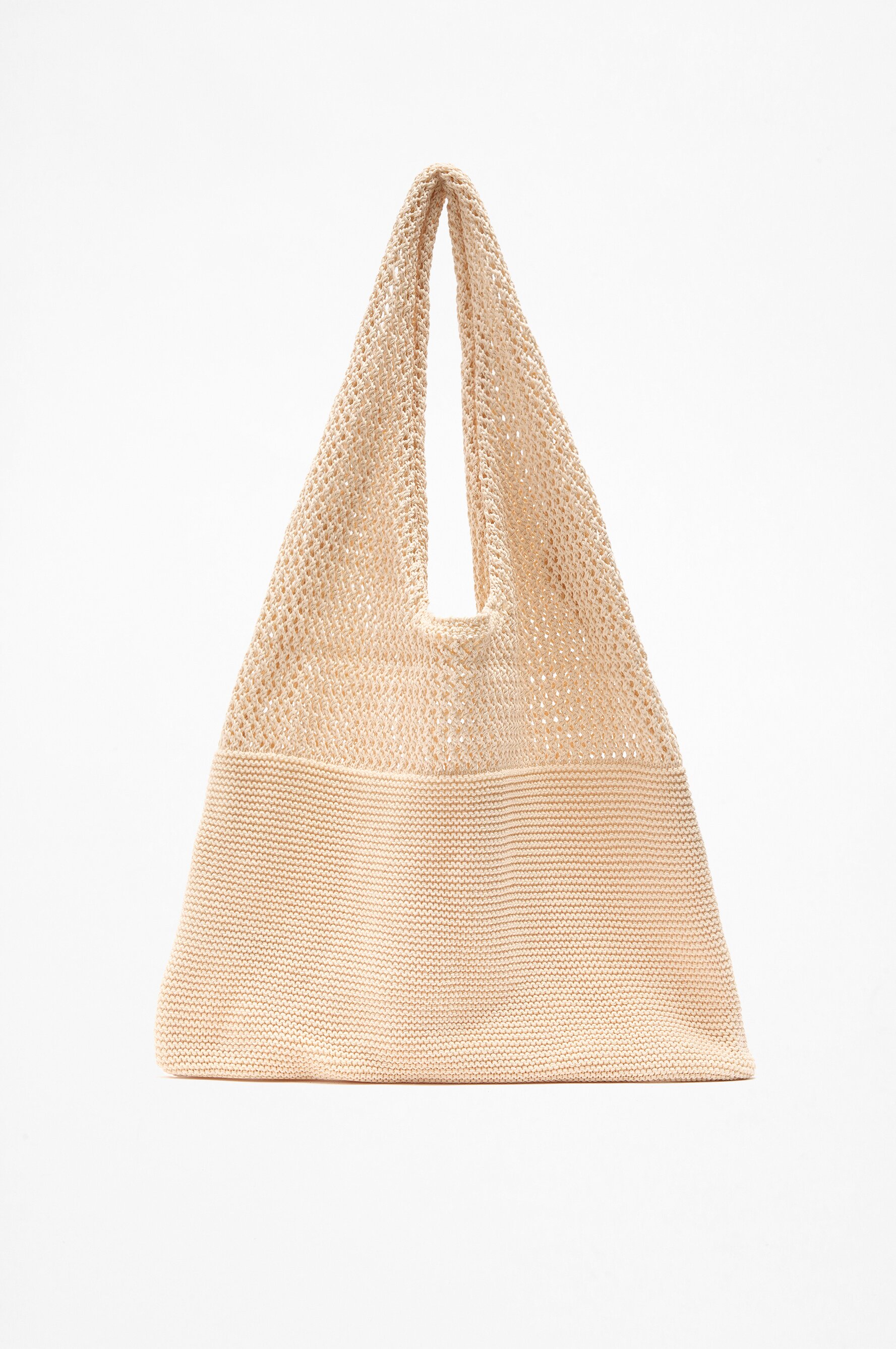 Bolso shopper crochet