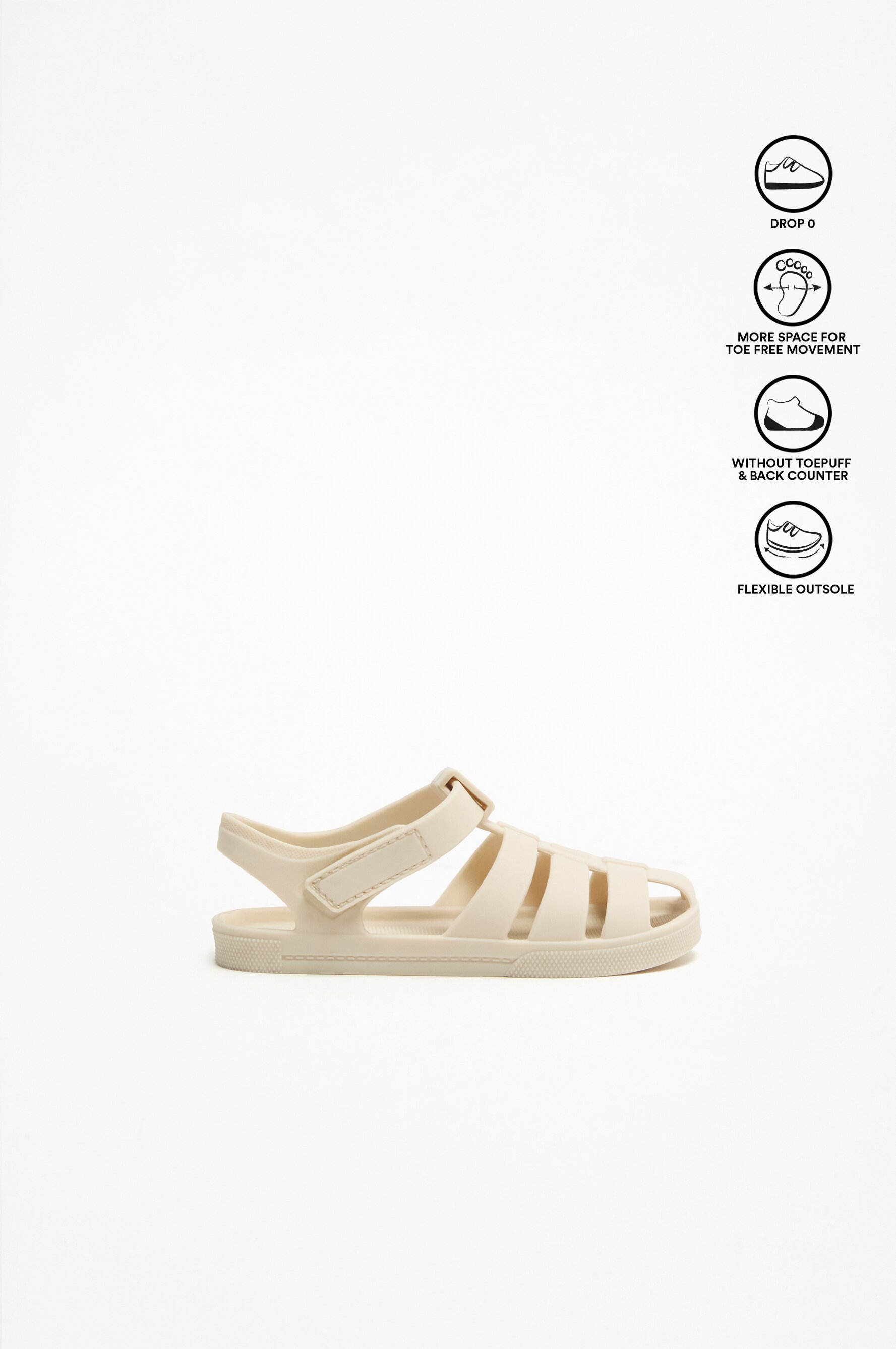 Sandalia cangrejera barefoot