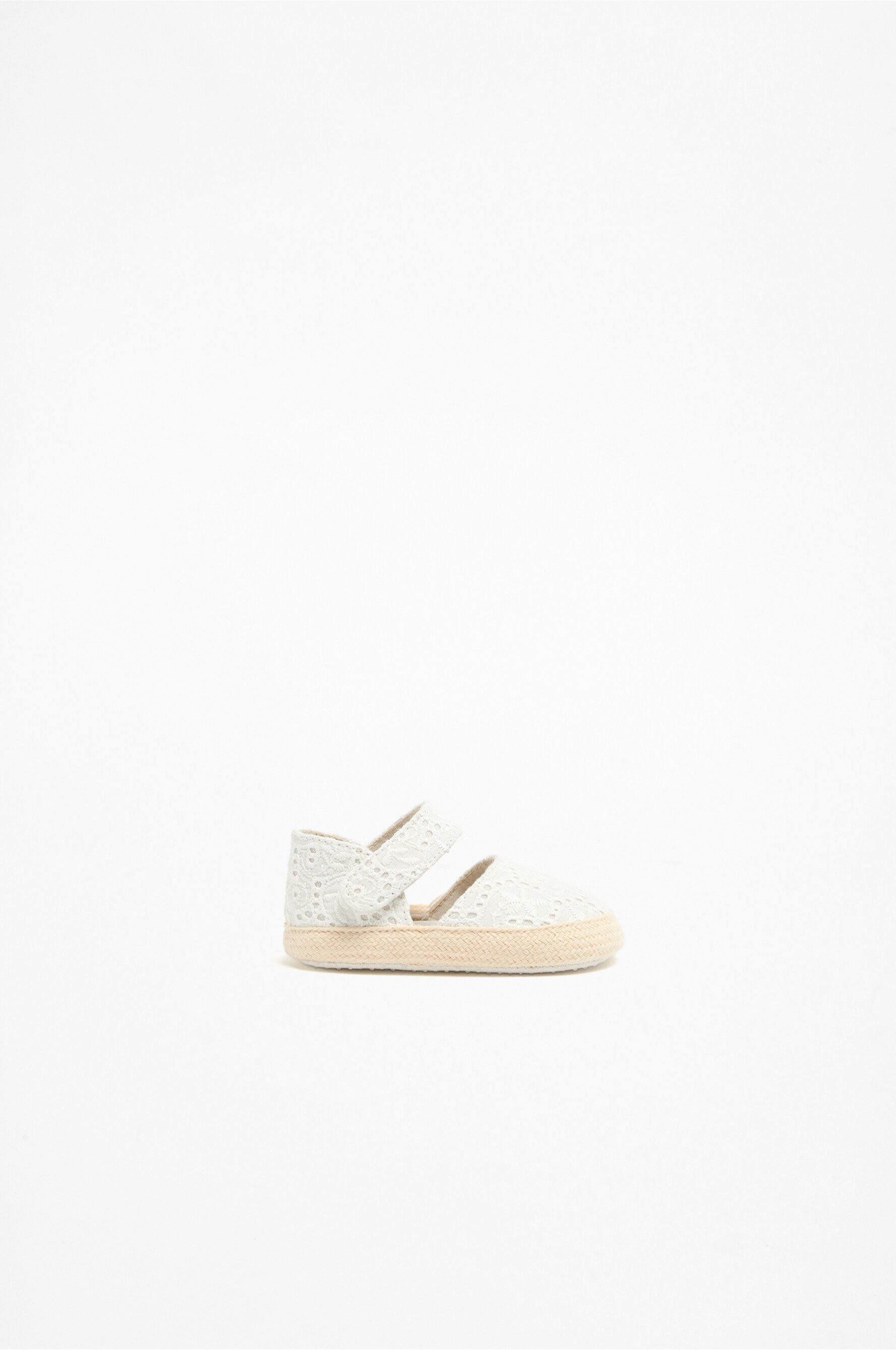 Zapato abierto efecto yute