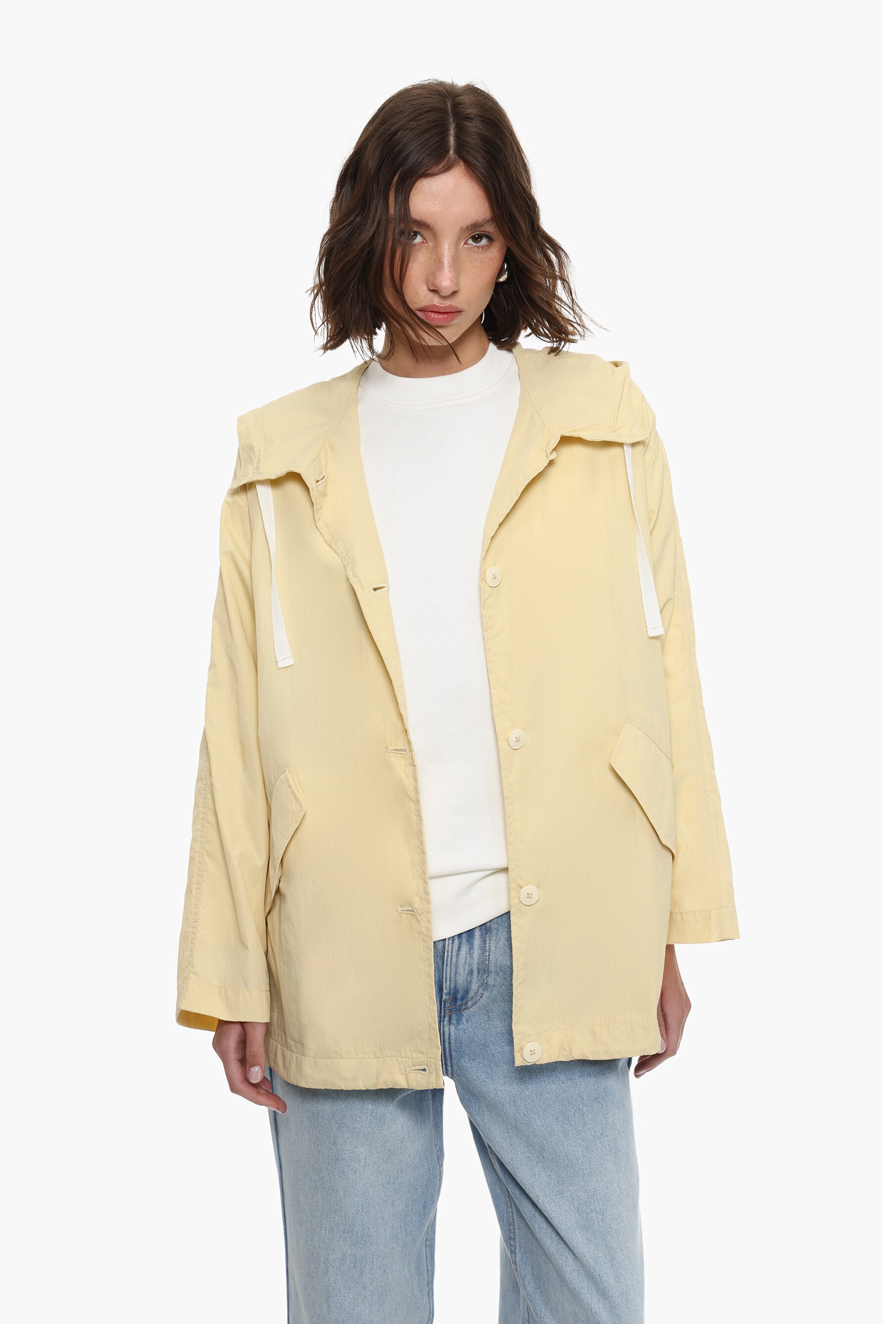 Parka com capuz