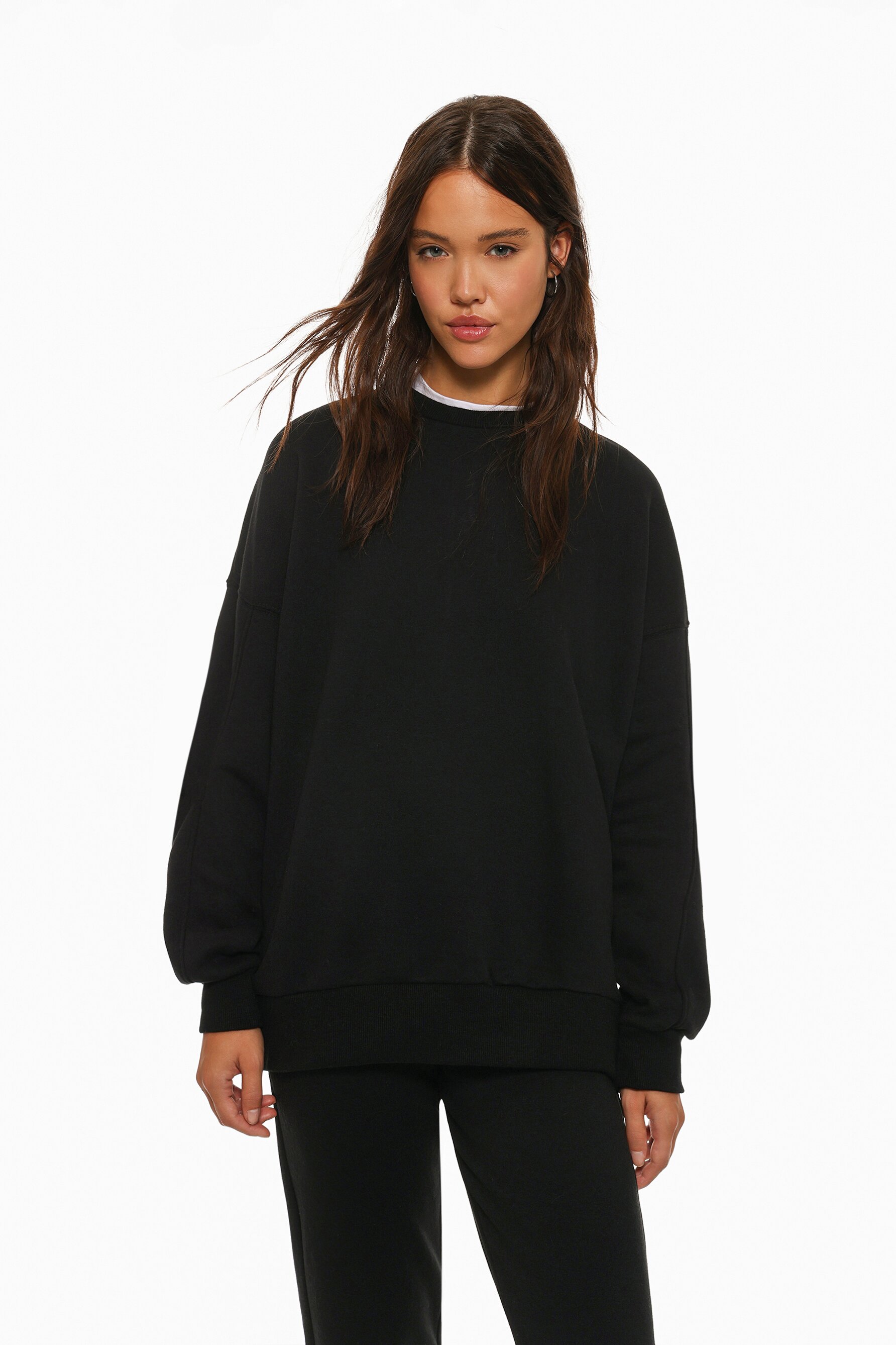 Sweatshirt de fato de treino oversize
