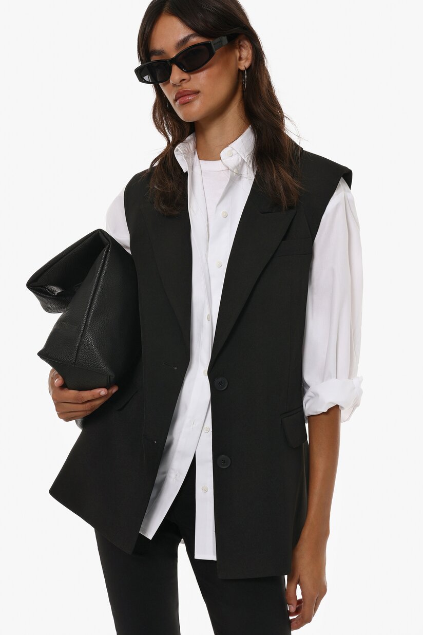 Gilet lungo basic