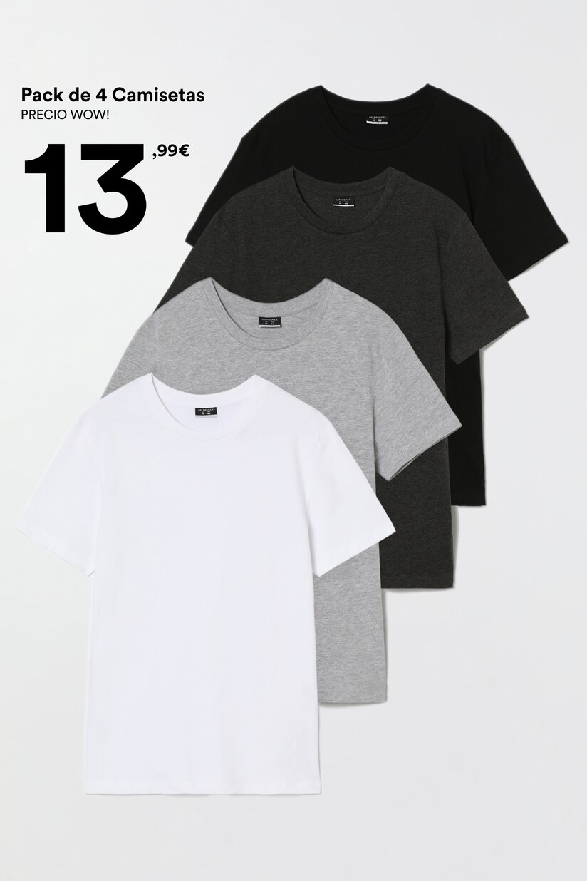 Camisetas basicas de hombre Lefties Nueva Coleccion