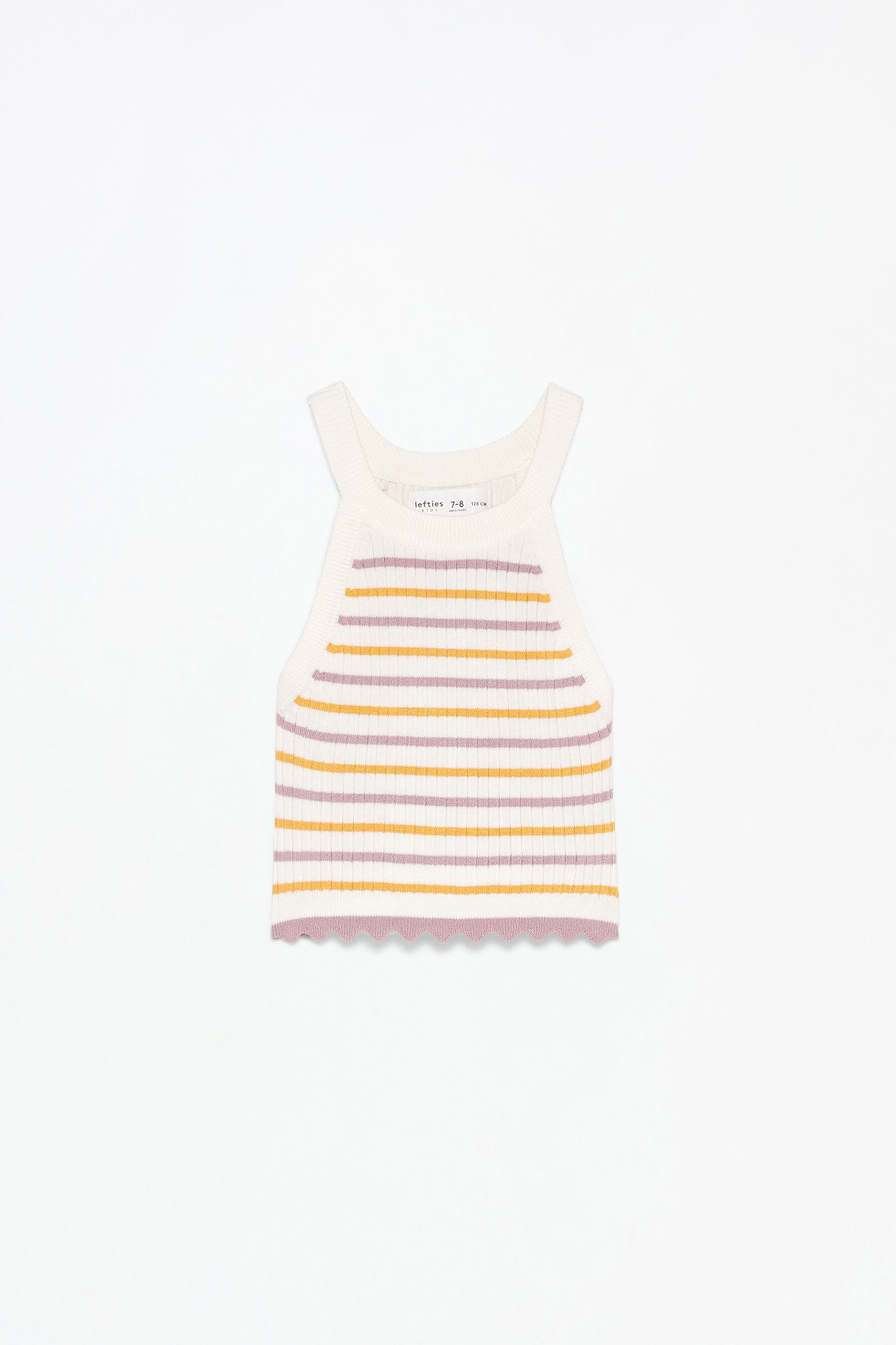 Top halter de malha