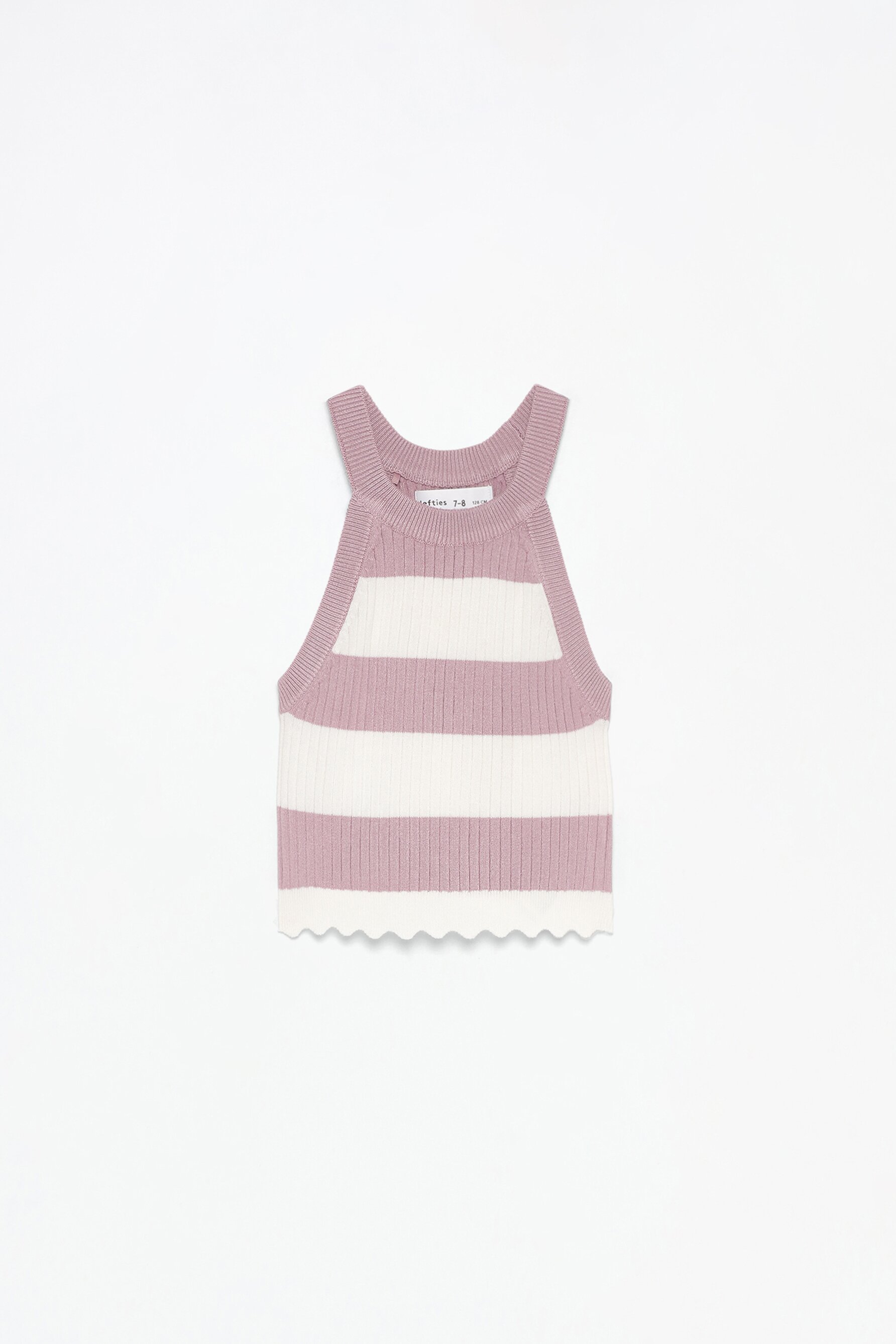 Top halter de malha