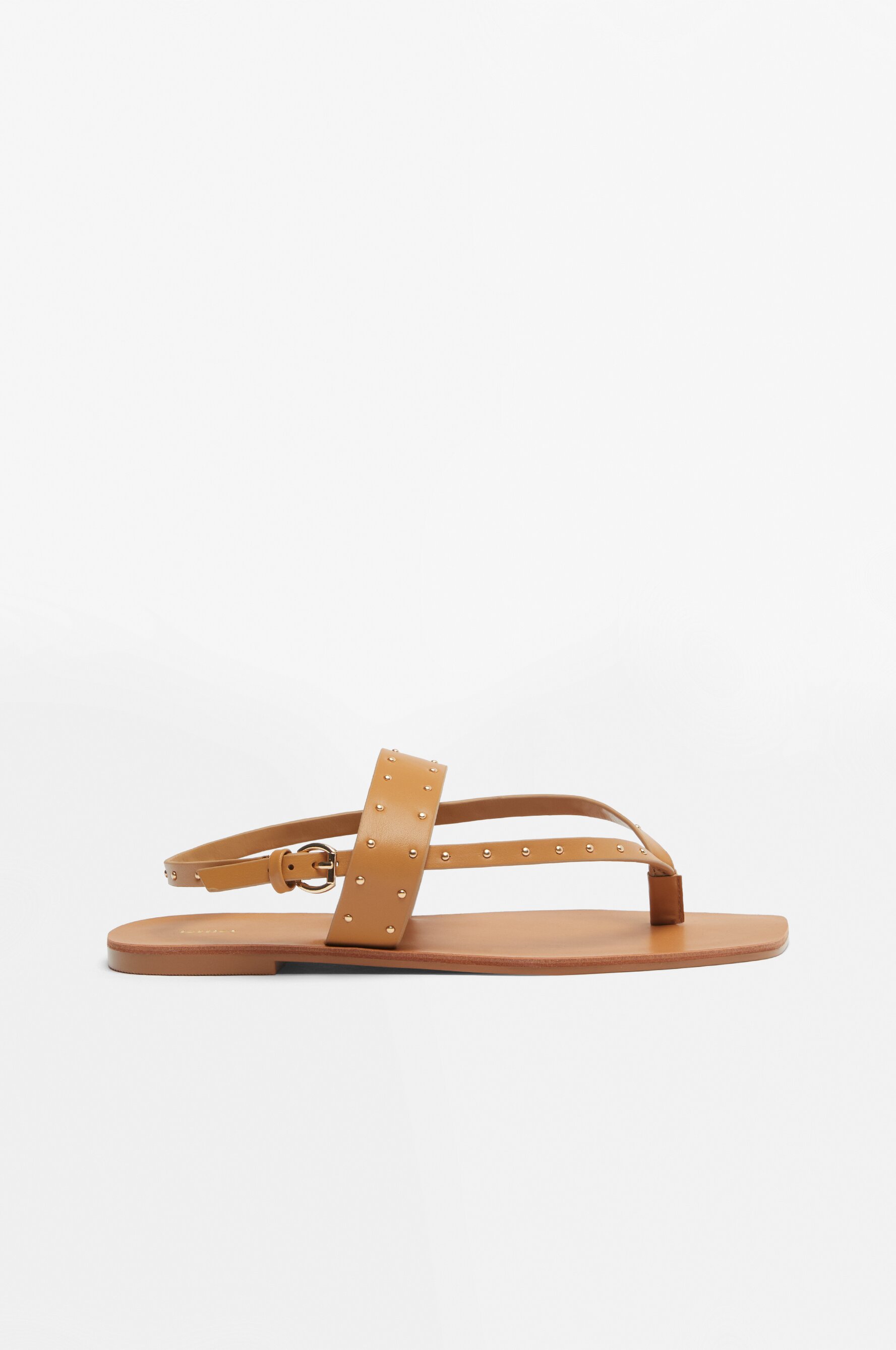 Studded flat sandals