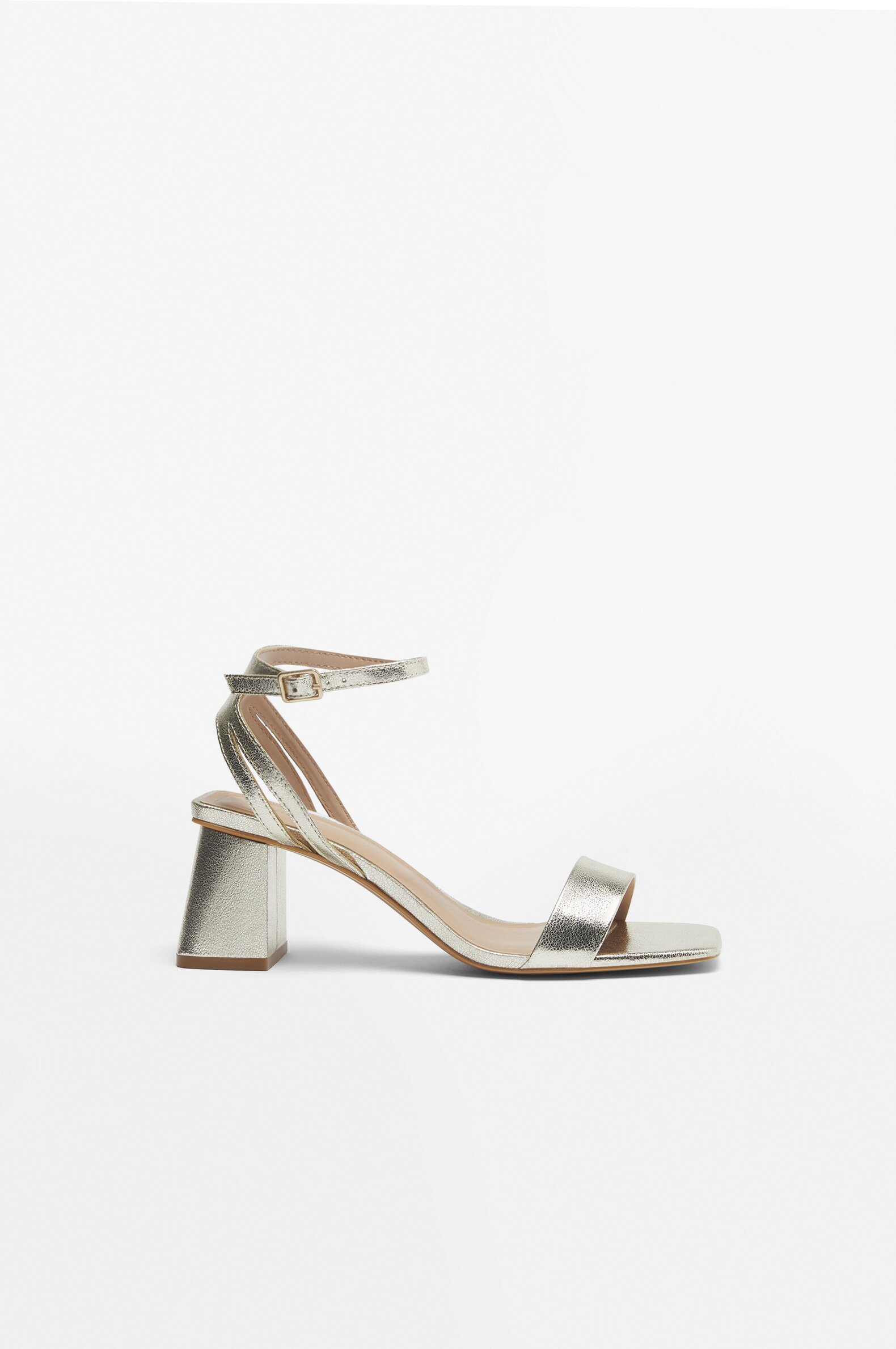 Strappy heeled sandals