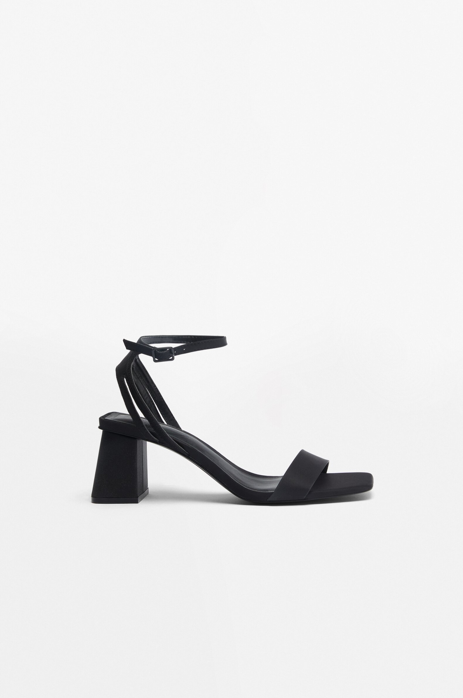 Strappy heeled sandals