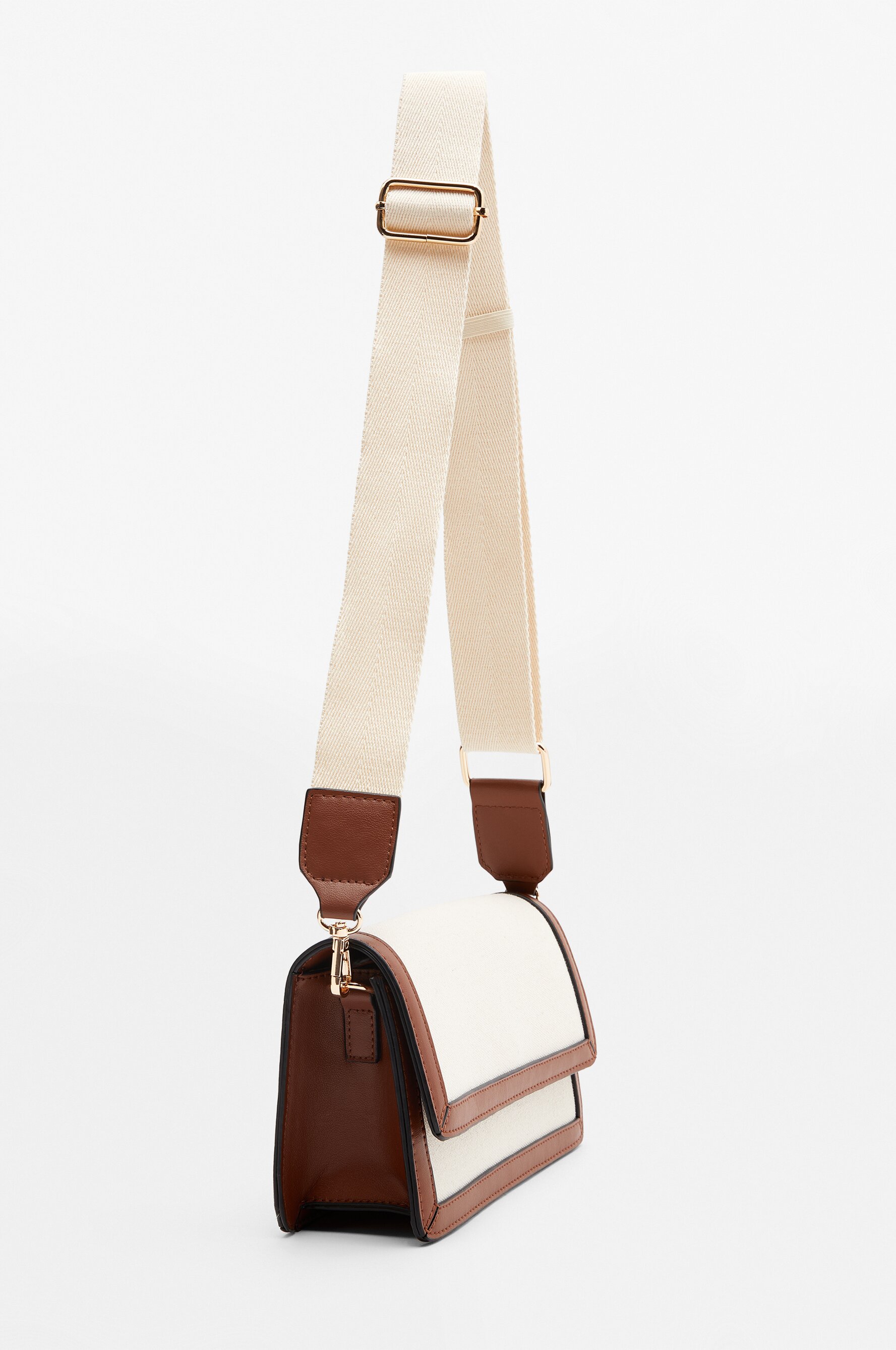Canvas shoulder bag