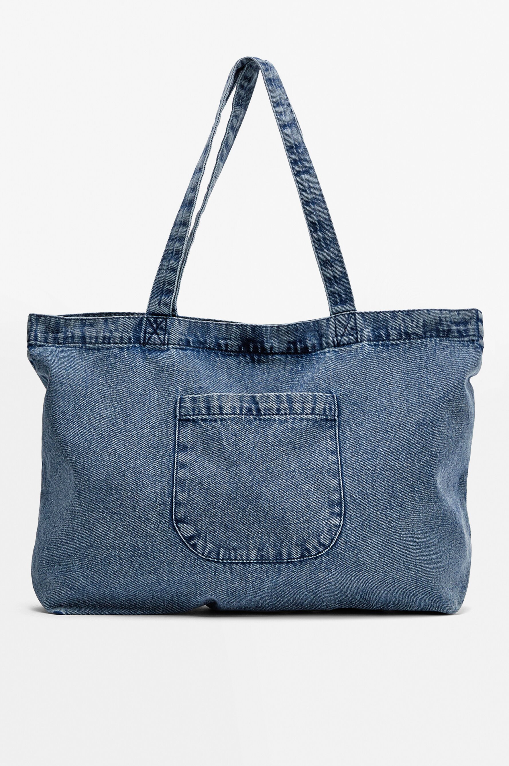 Bolso shopper denim grande