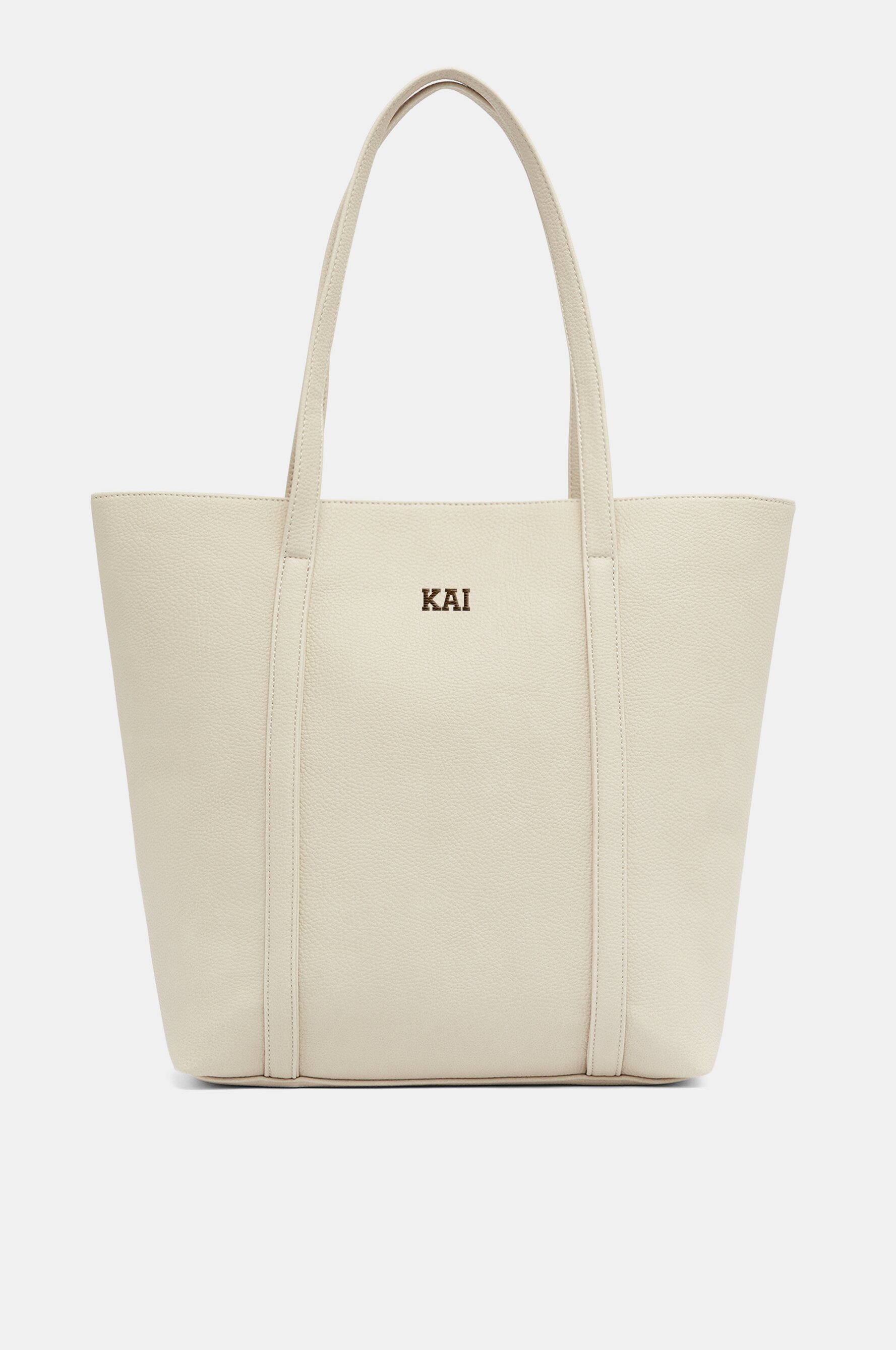 Textured shopper bag