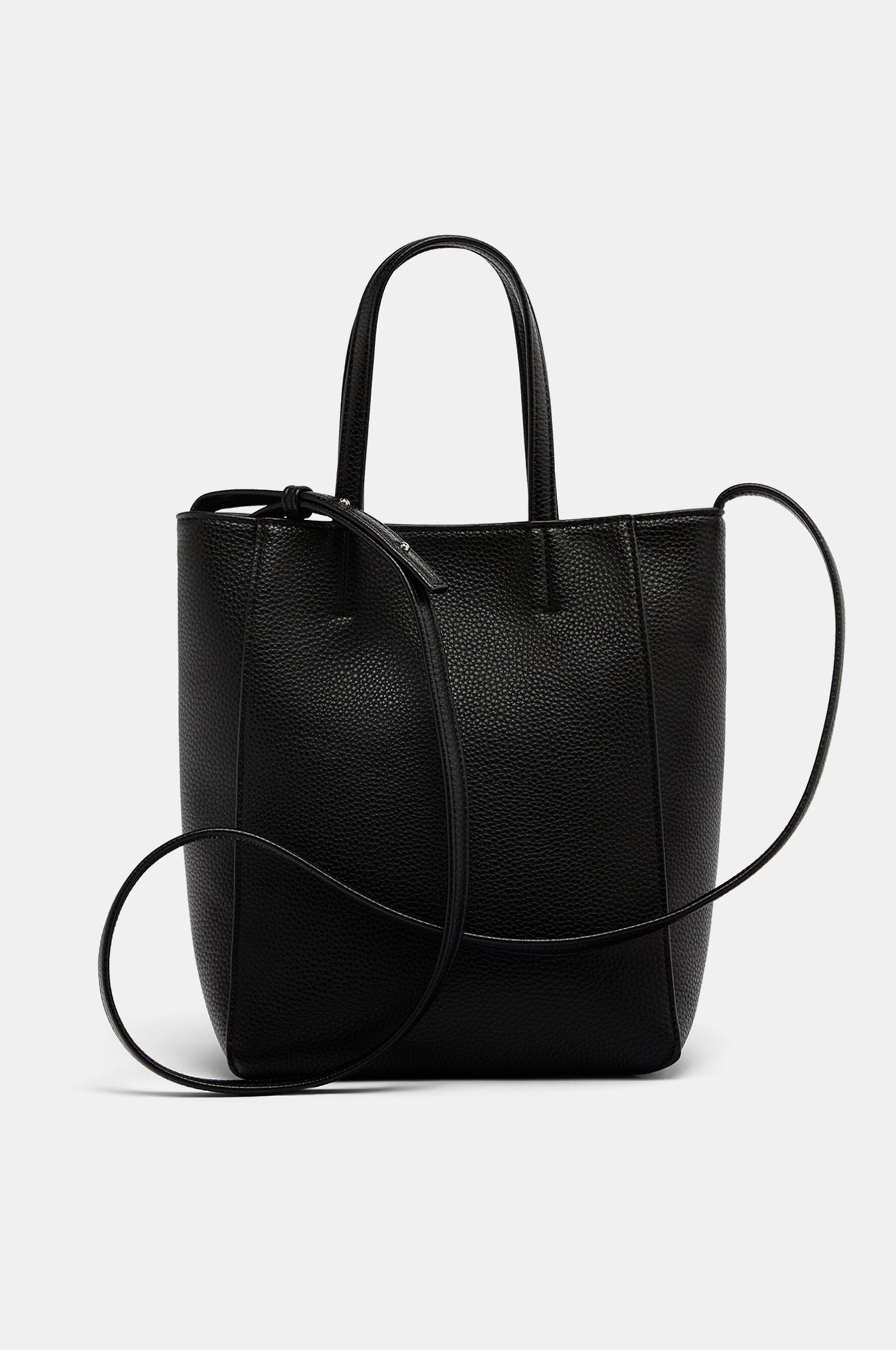 Bolso mini shopper textura