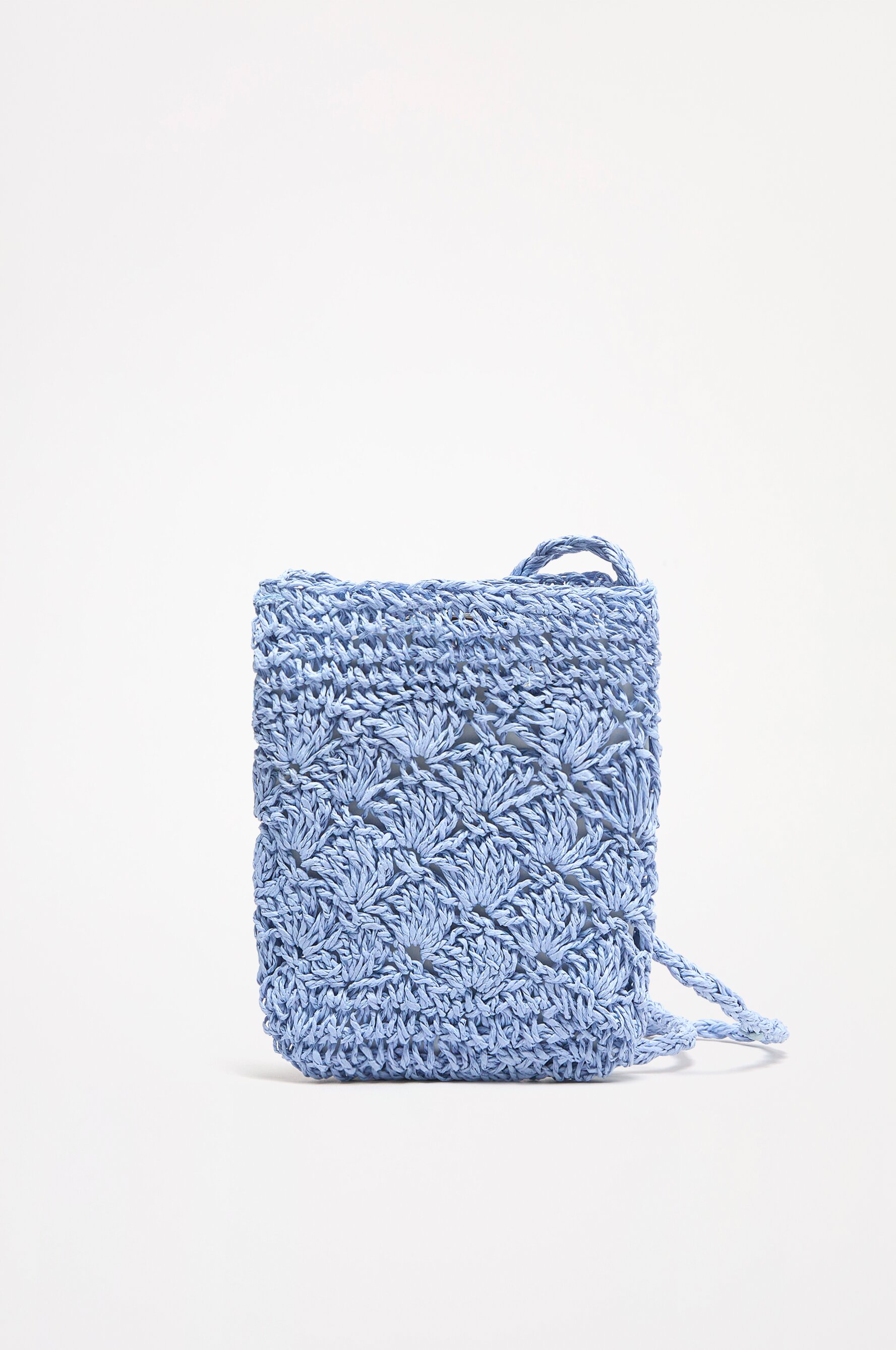 Natural-effect mobile phone bag