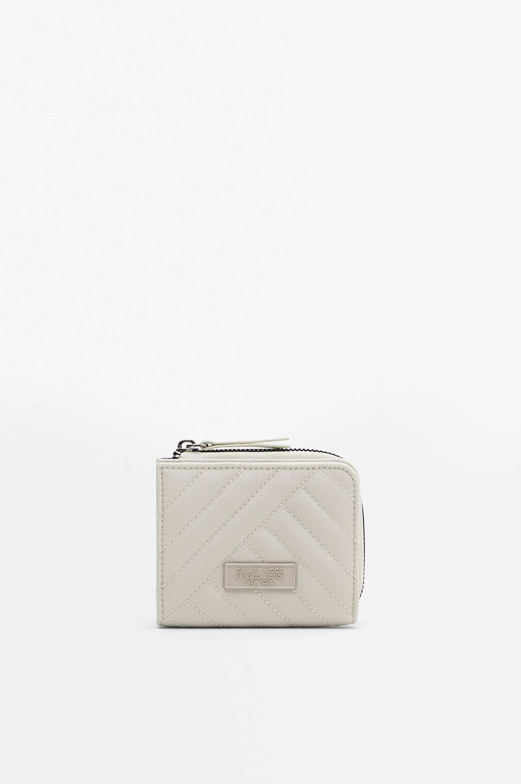 Cartera nailon acolchada