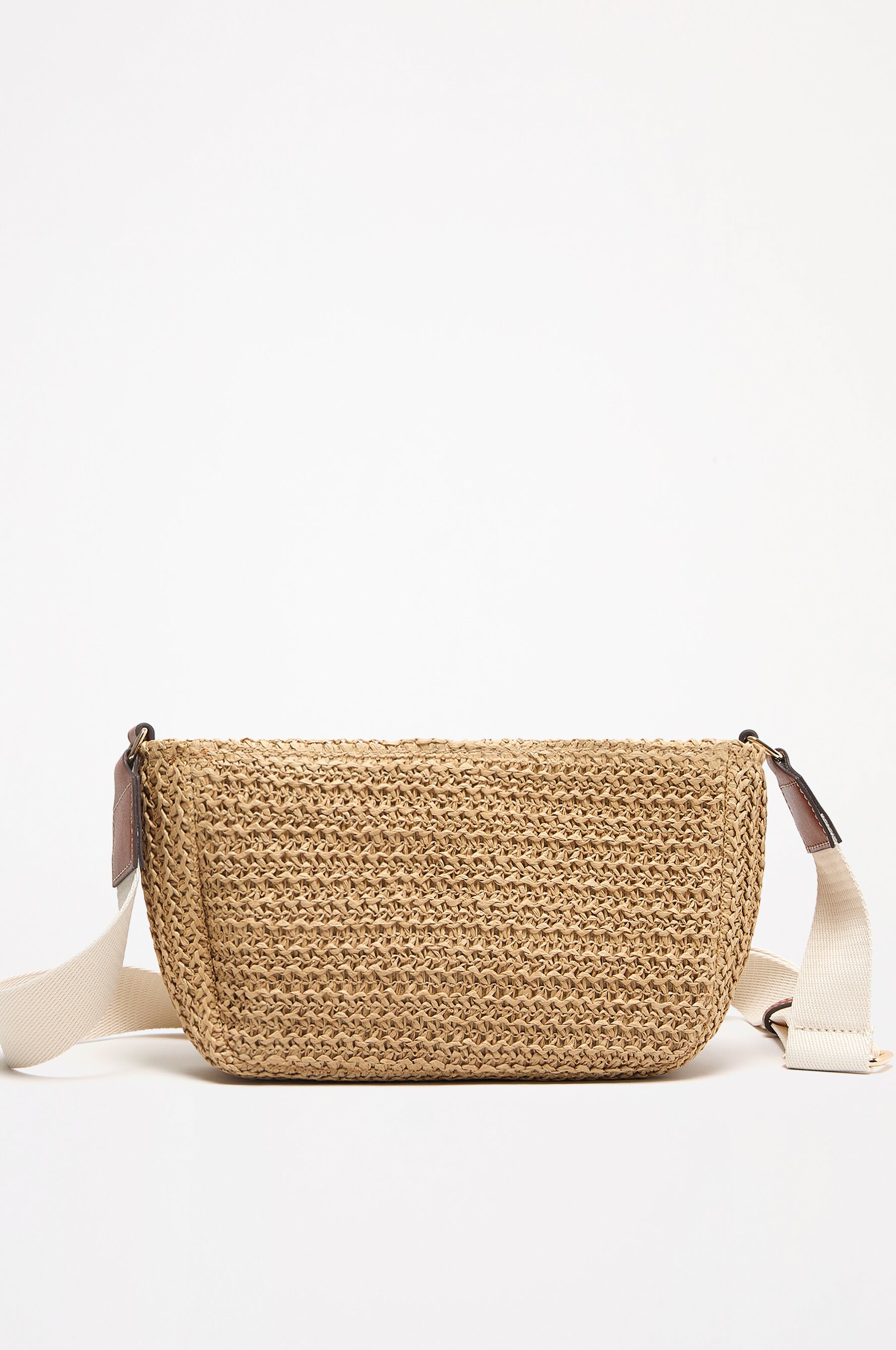 Bolso bandolera natural