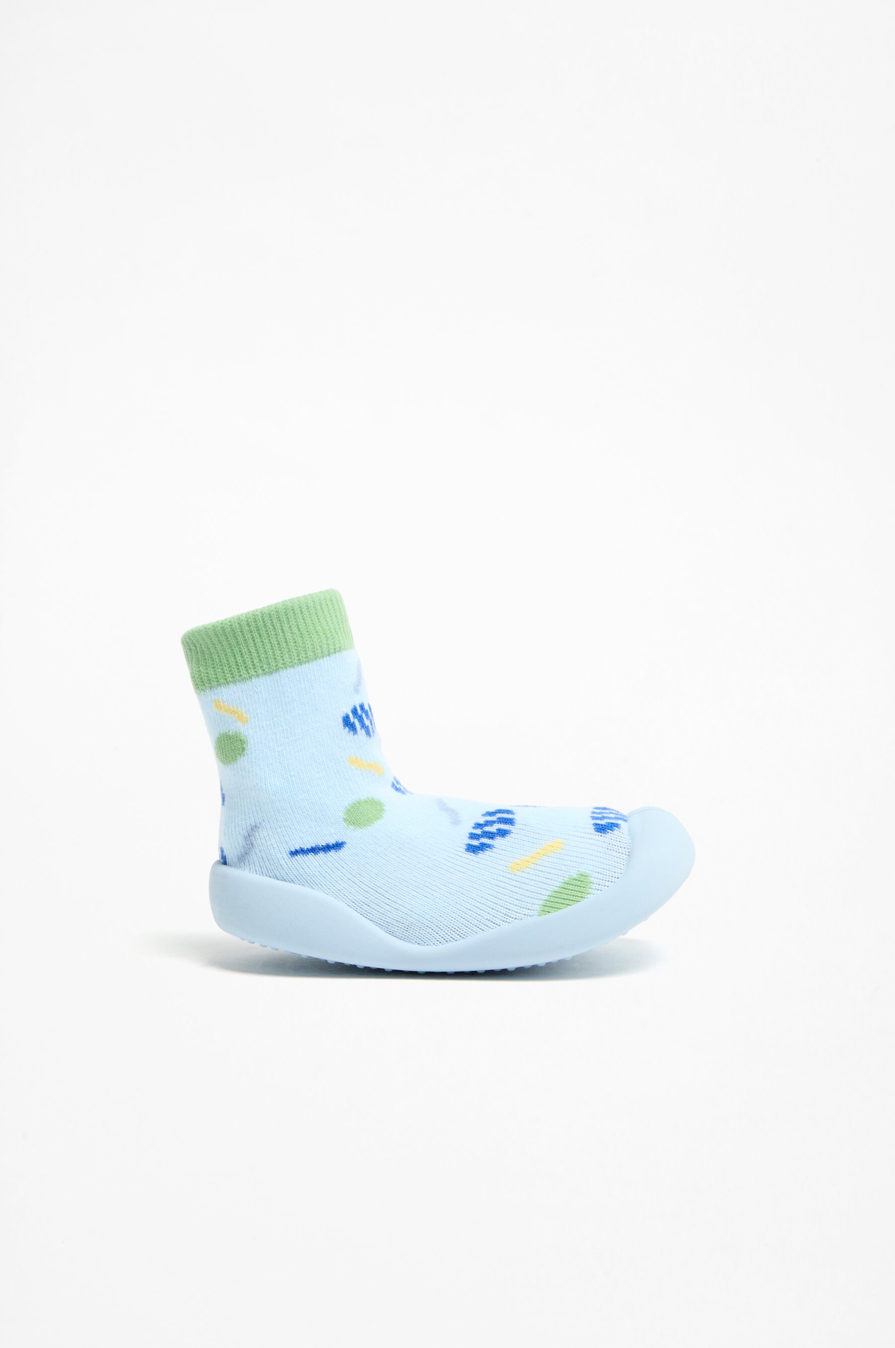 Sapato tipo botas-meia