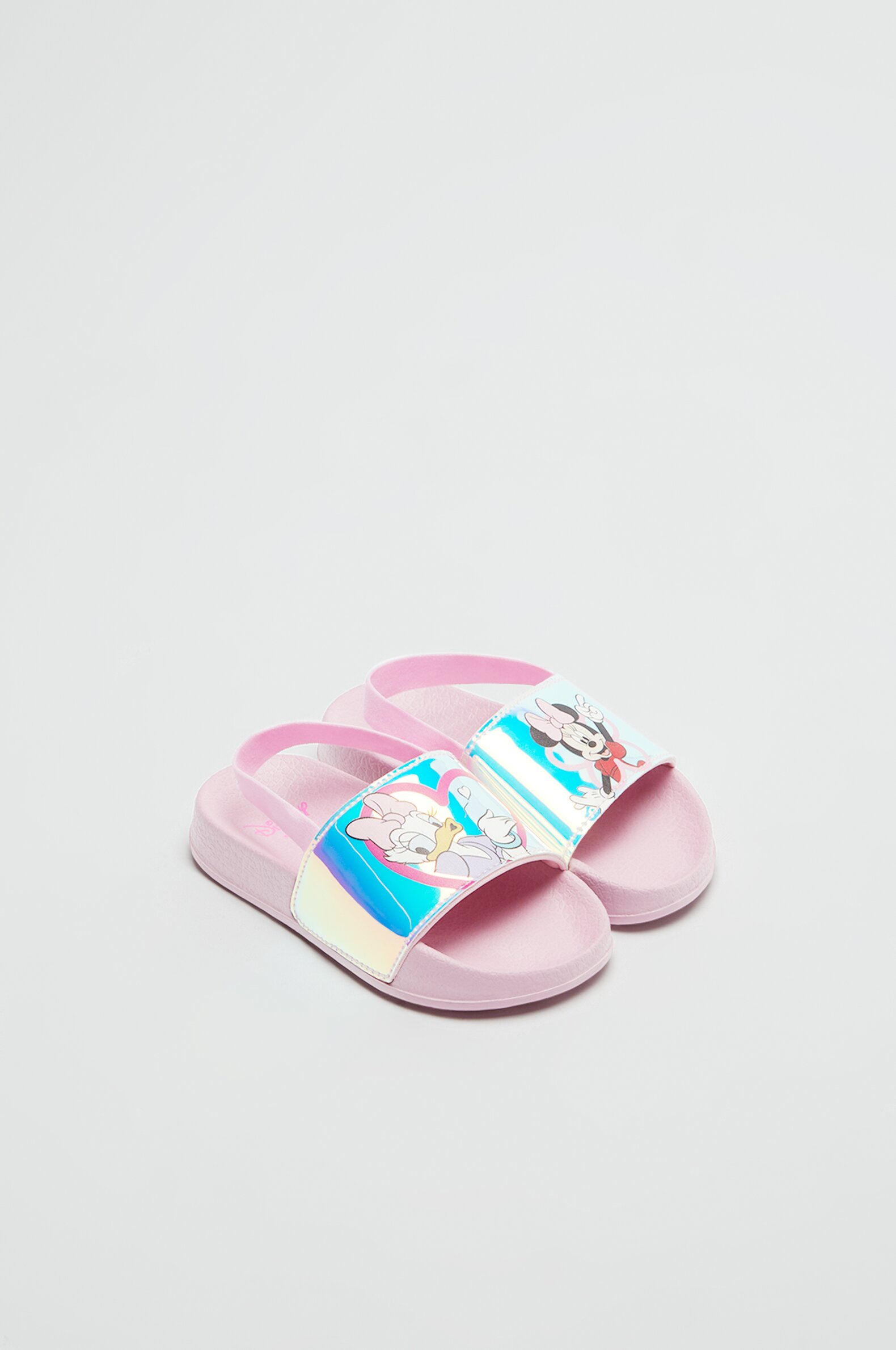 Minnie & Daisy ©Disney iridescent pool sandals