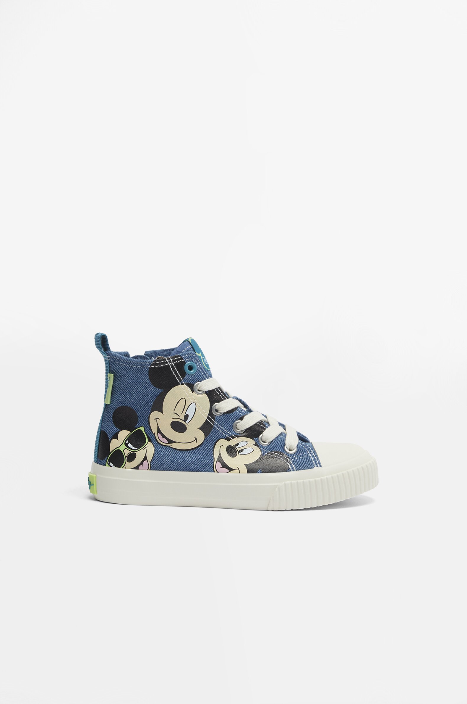 Mickey Mouse ©Disney denim high-top sneakers