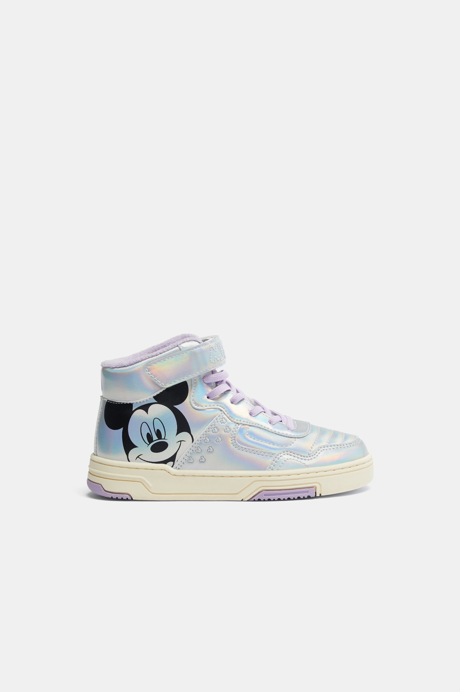 Mickey Mouse ©Disney iridescent high-top sneakers