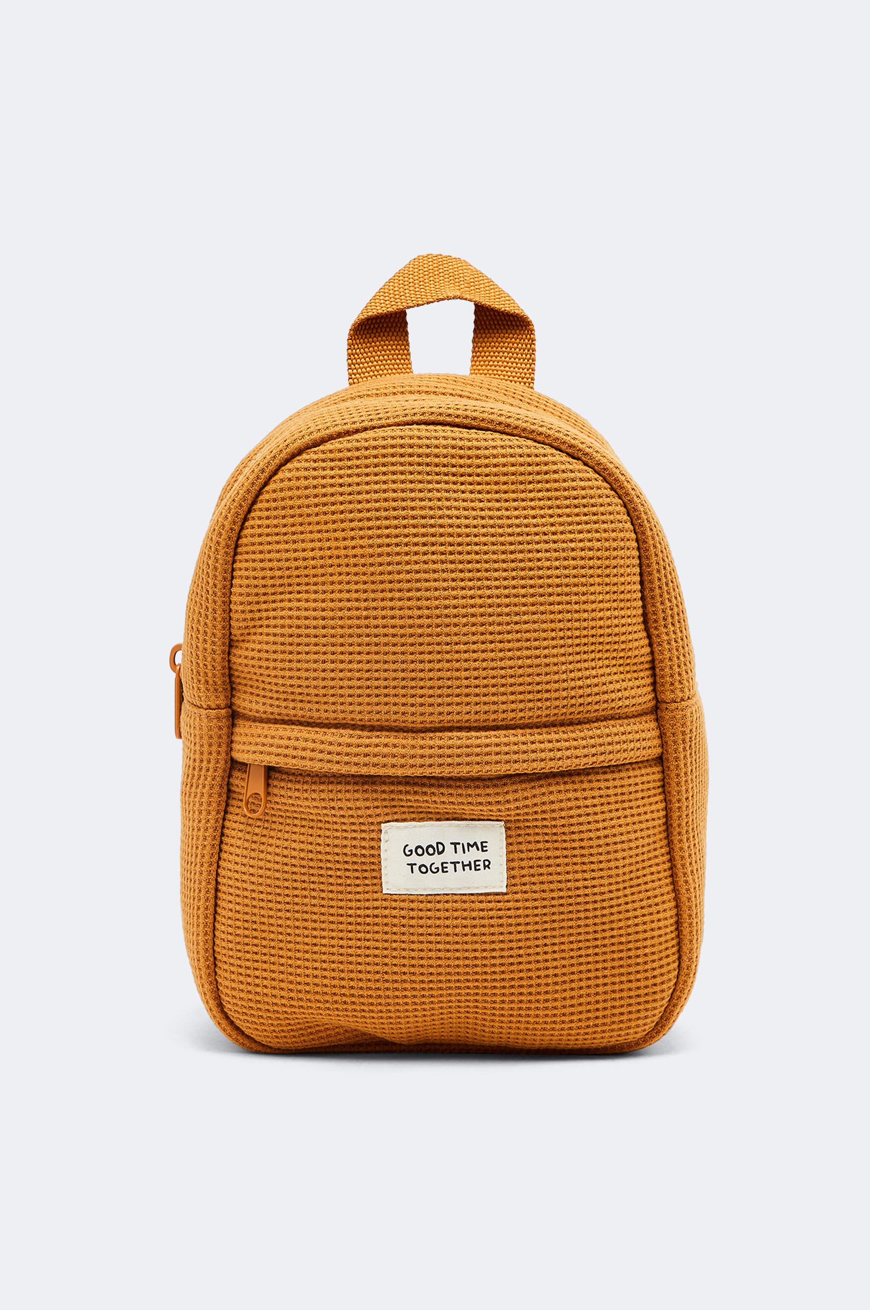 Textured backpack