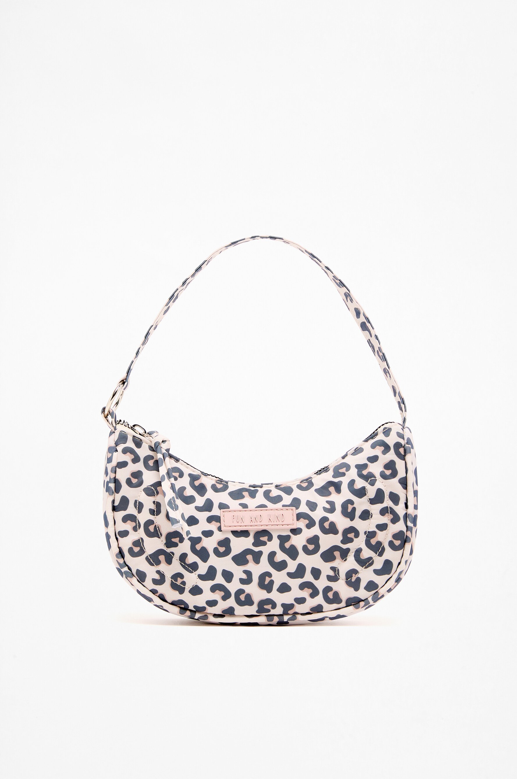 Mala de ombro com animal print