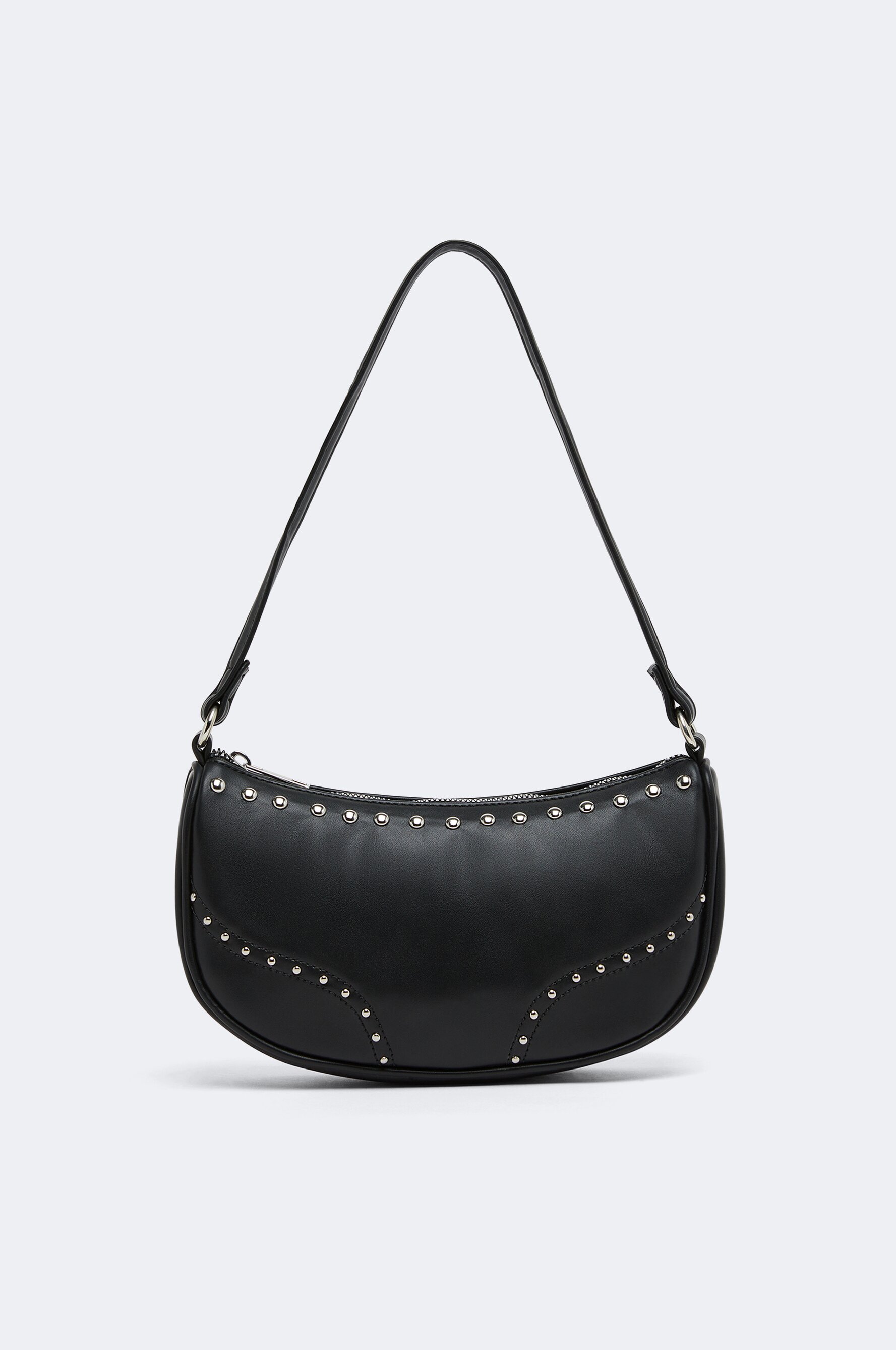 Studded shoulder bag