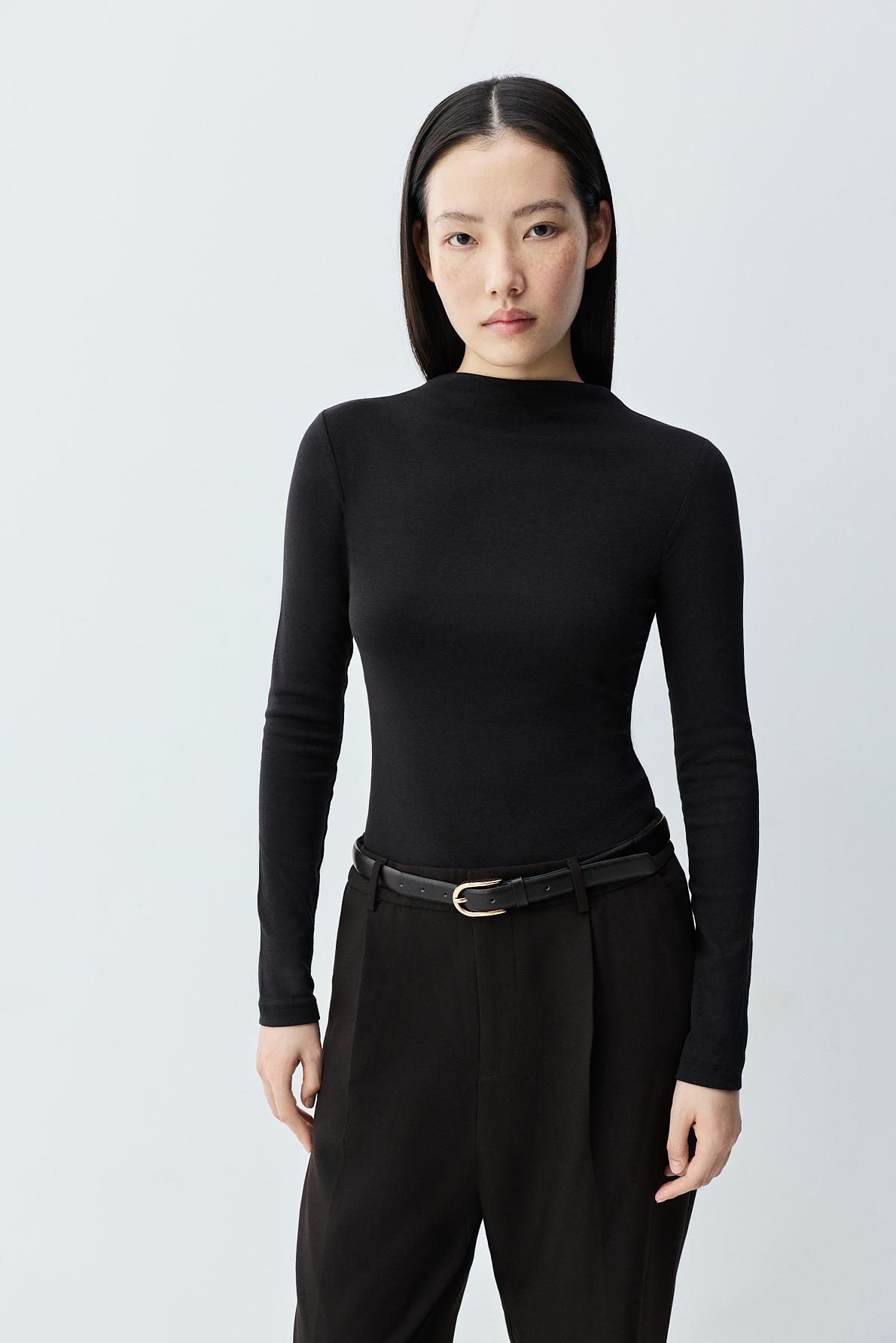 Camiseta cuello perkins