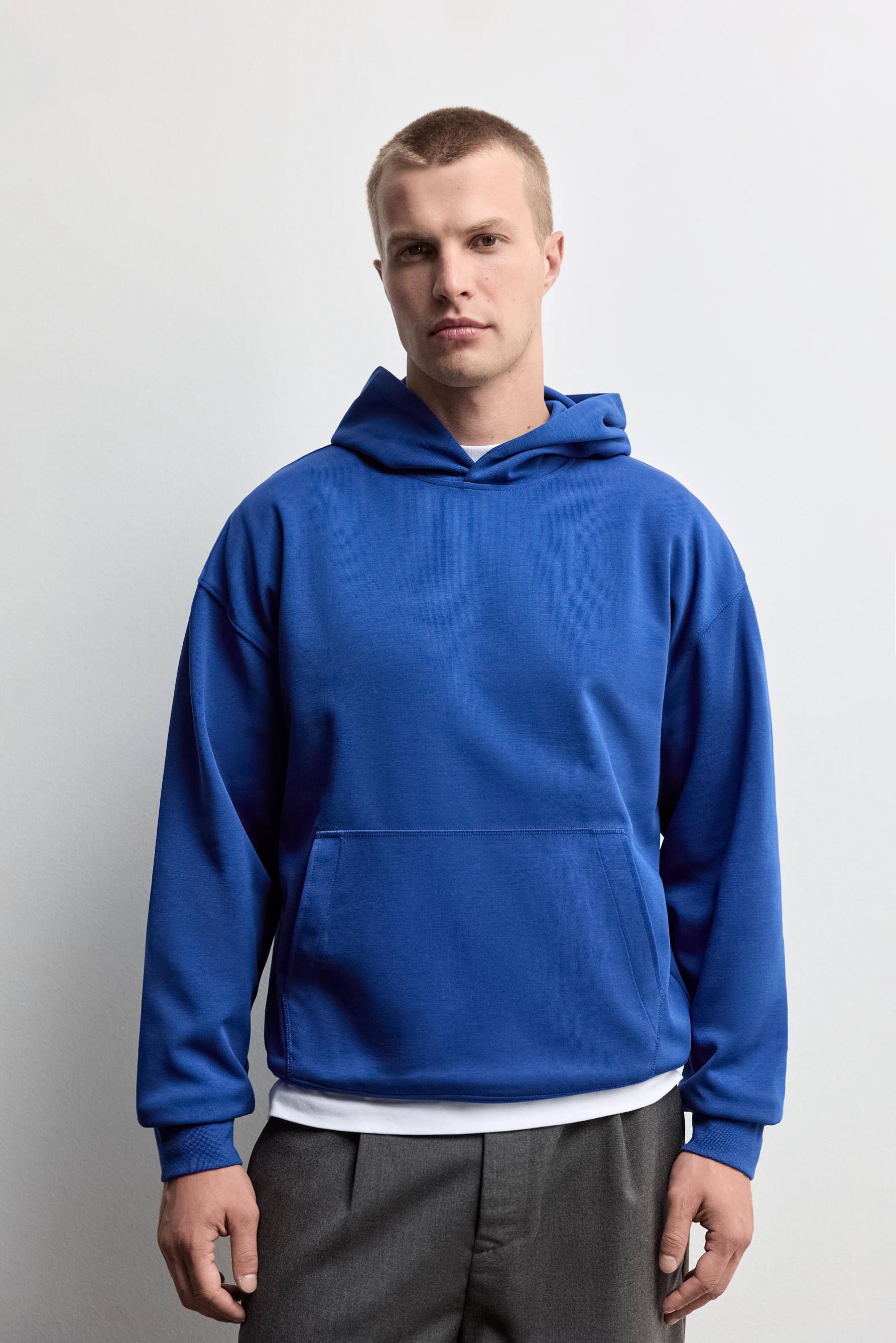 Interlock hoodie — COBALT GREY