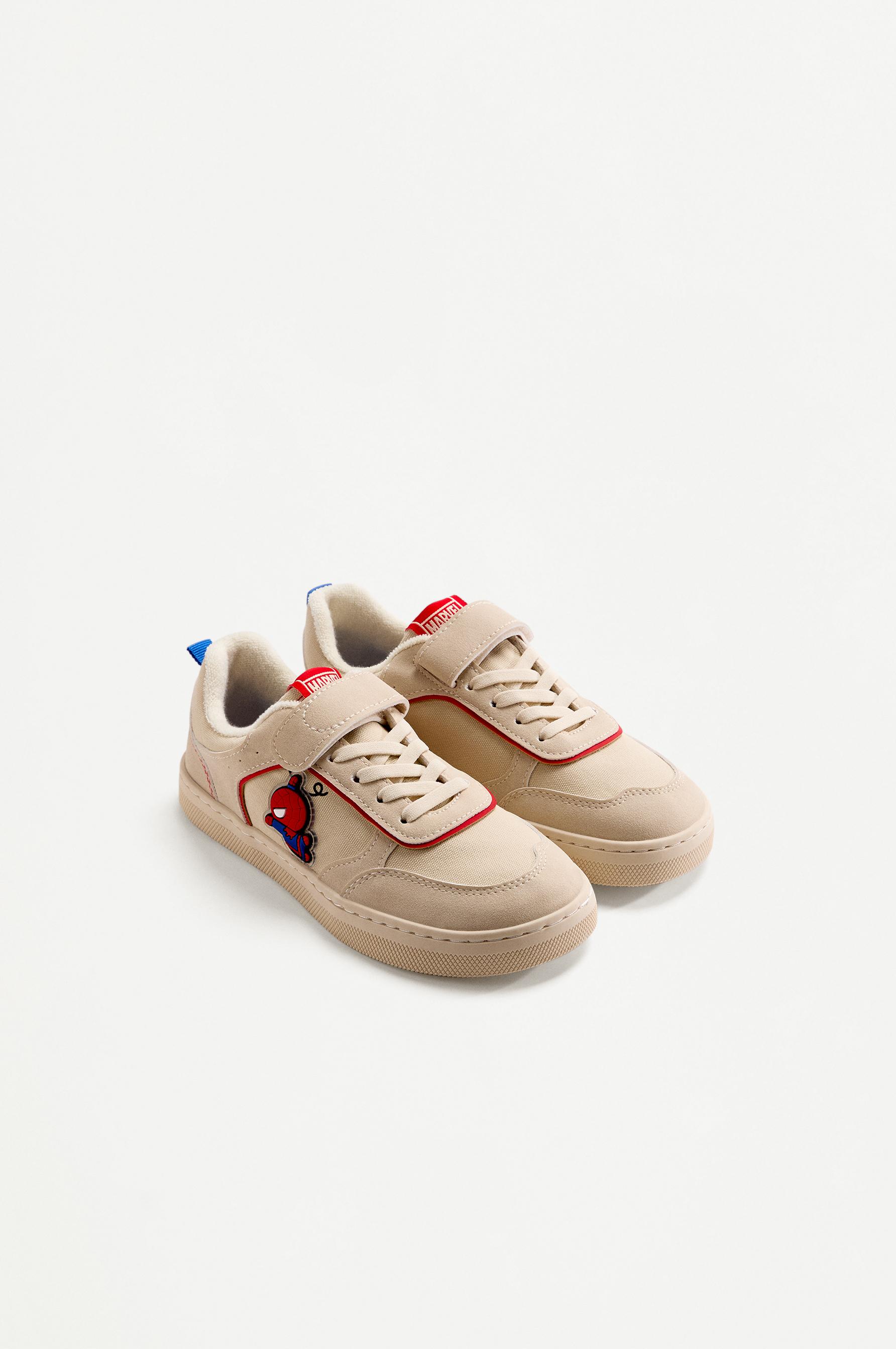 Spiderman ©Marvel barefoot sneakers — BEIGE