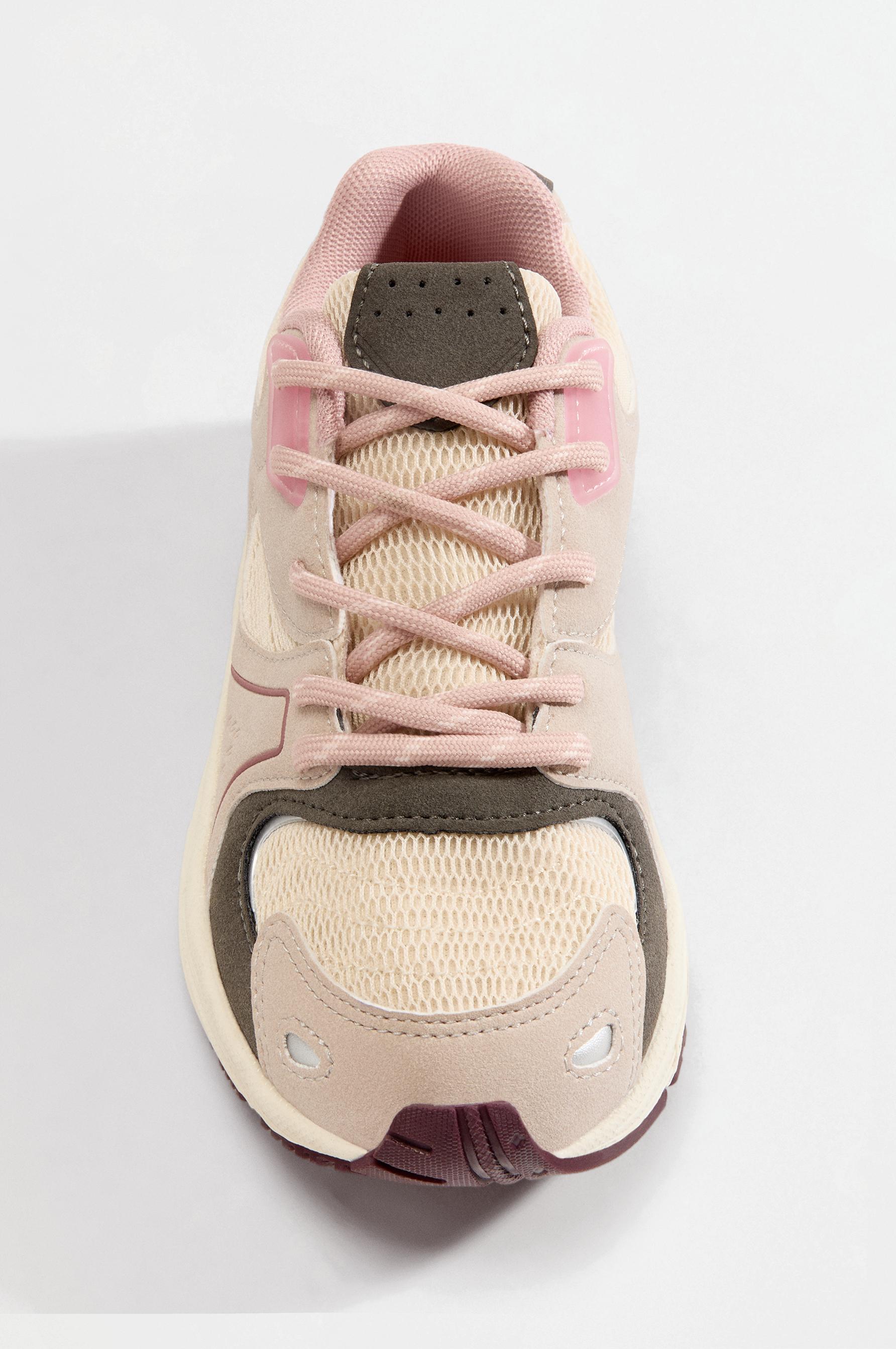 Multi-piece trainers — BROWN