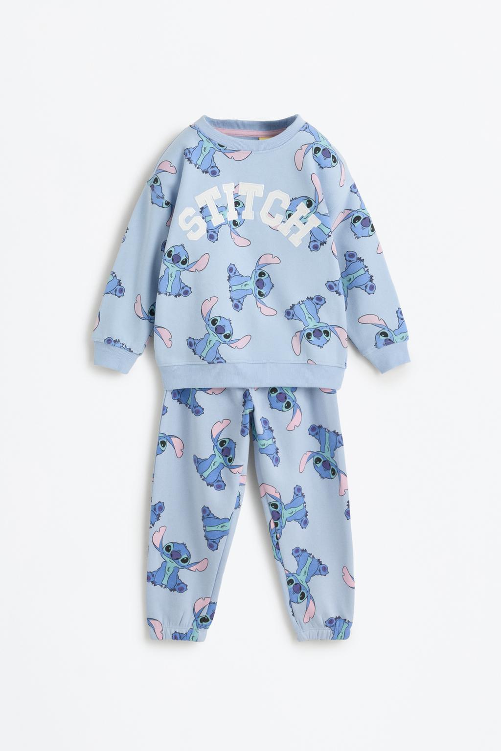 Conjunto Lilo & Stitch ©Disney sweatshirt e calças
