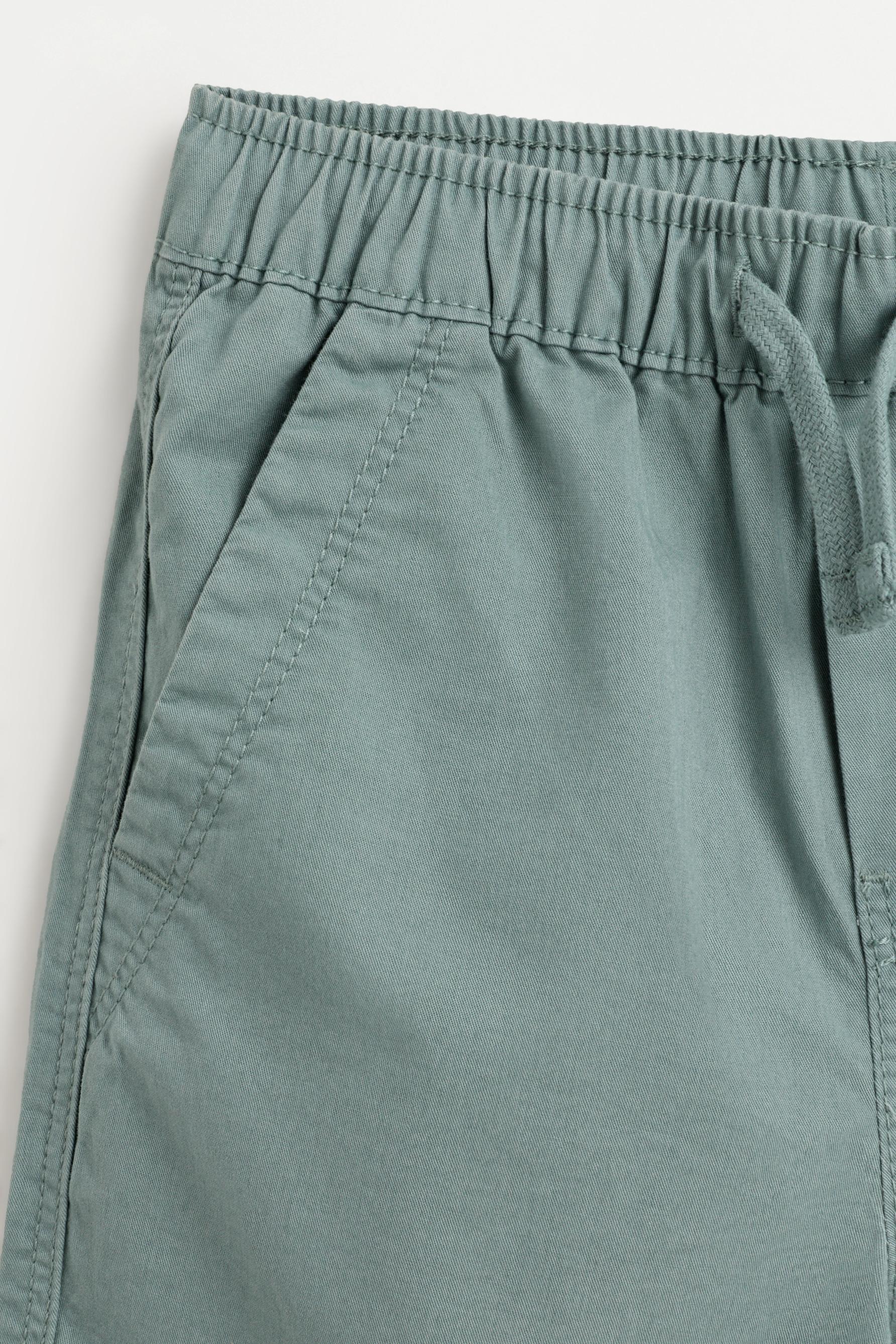 Bermuda jogger shorts — BLUISH GREEN