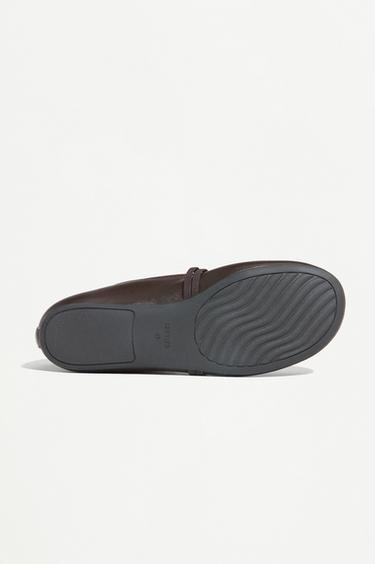 Comfort ballet flats — BROWN 5