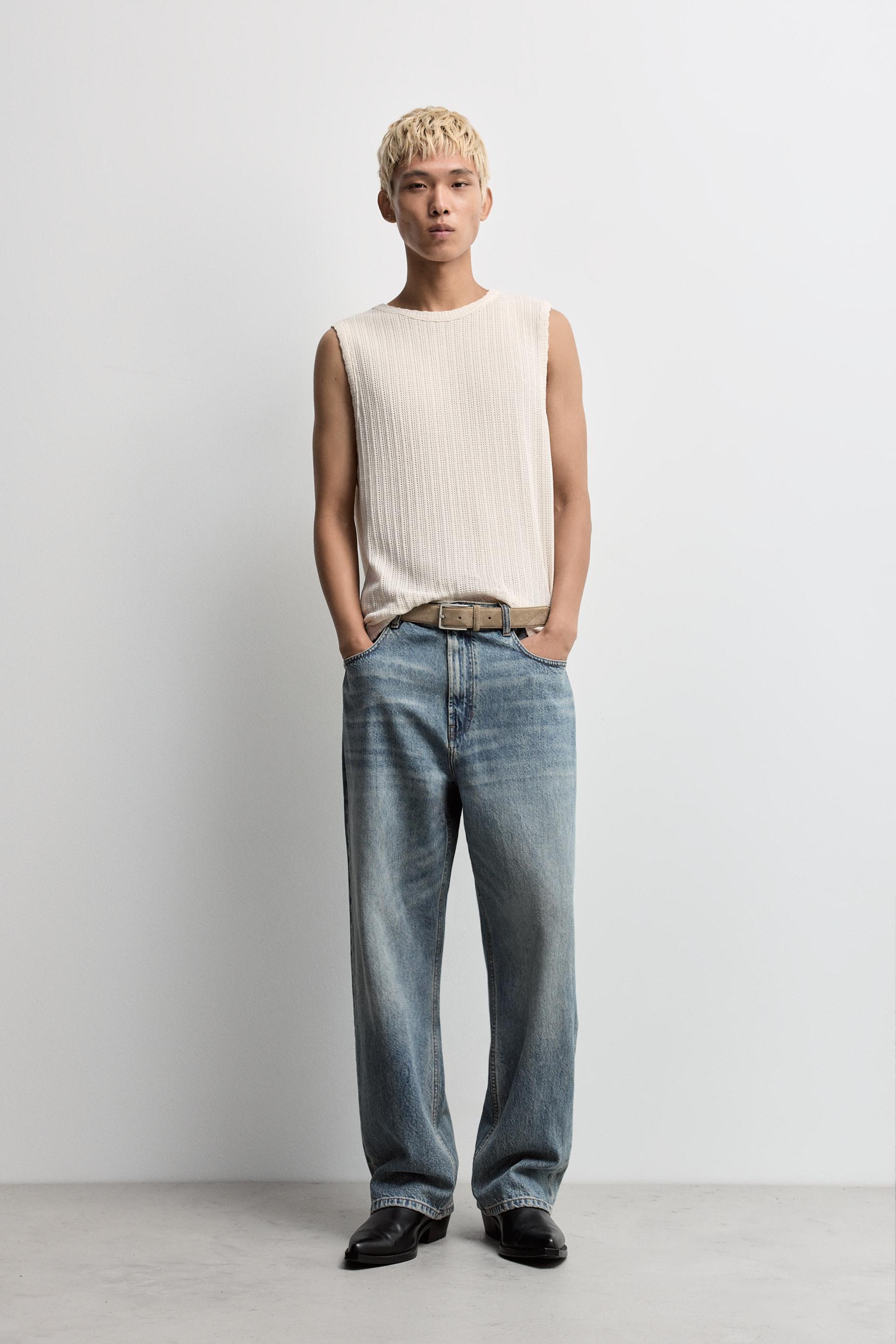 Textured tank top — BUTTER
