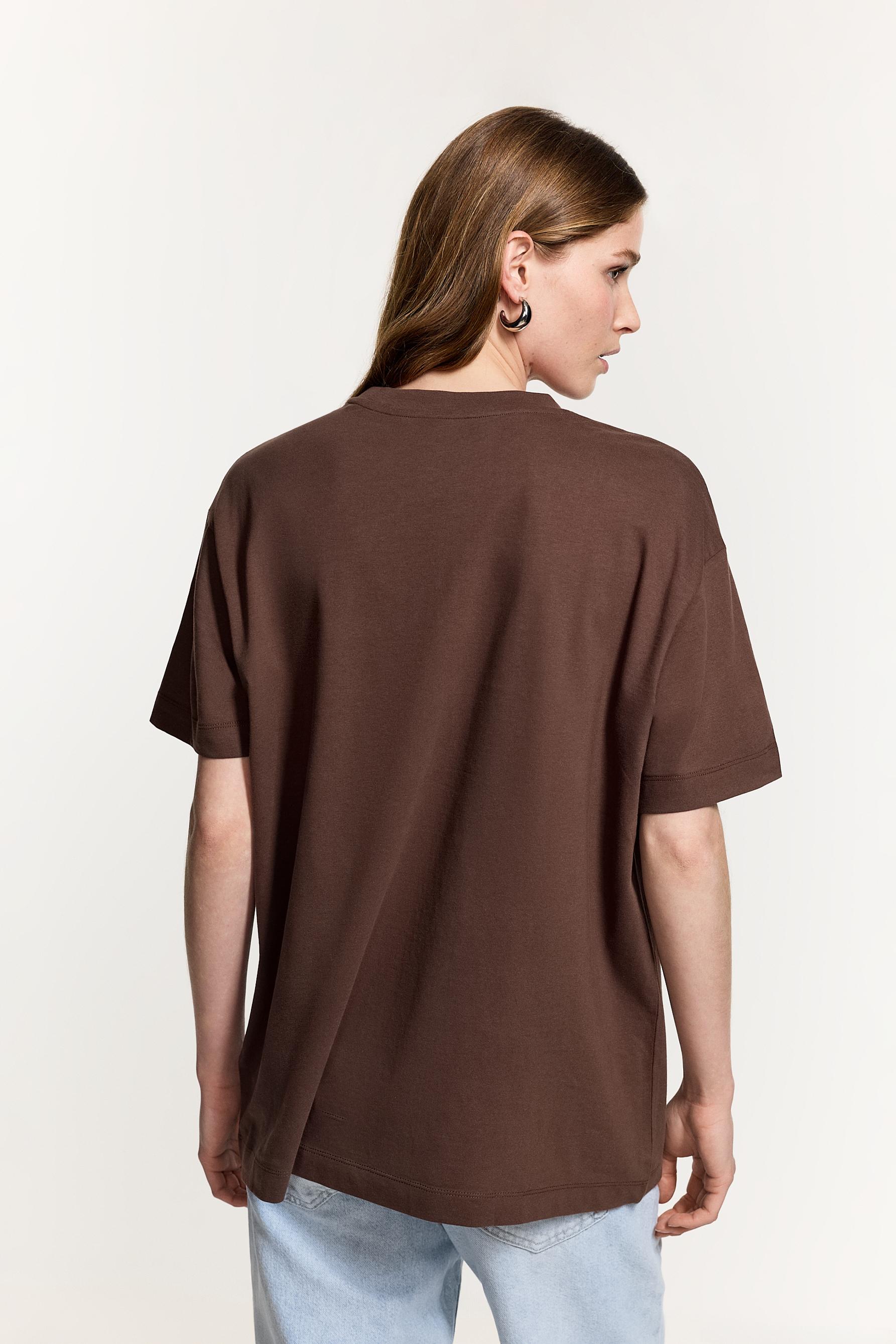 Oversize T-shirt — DARK MINK