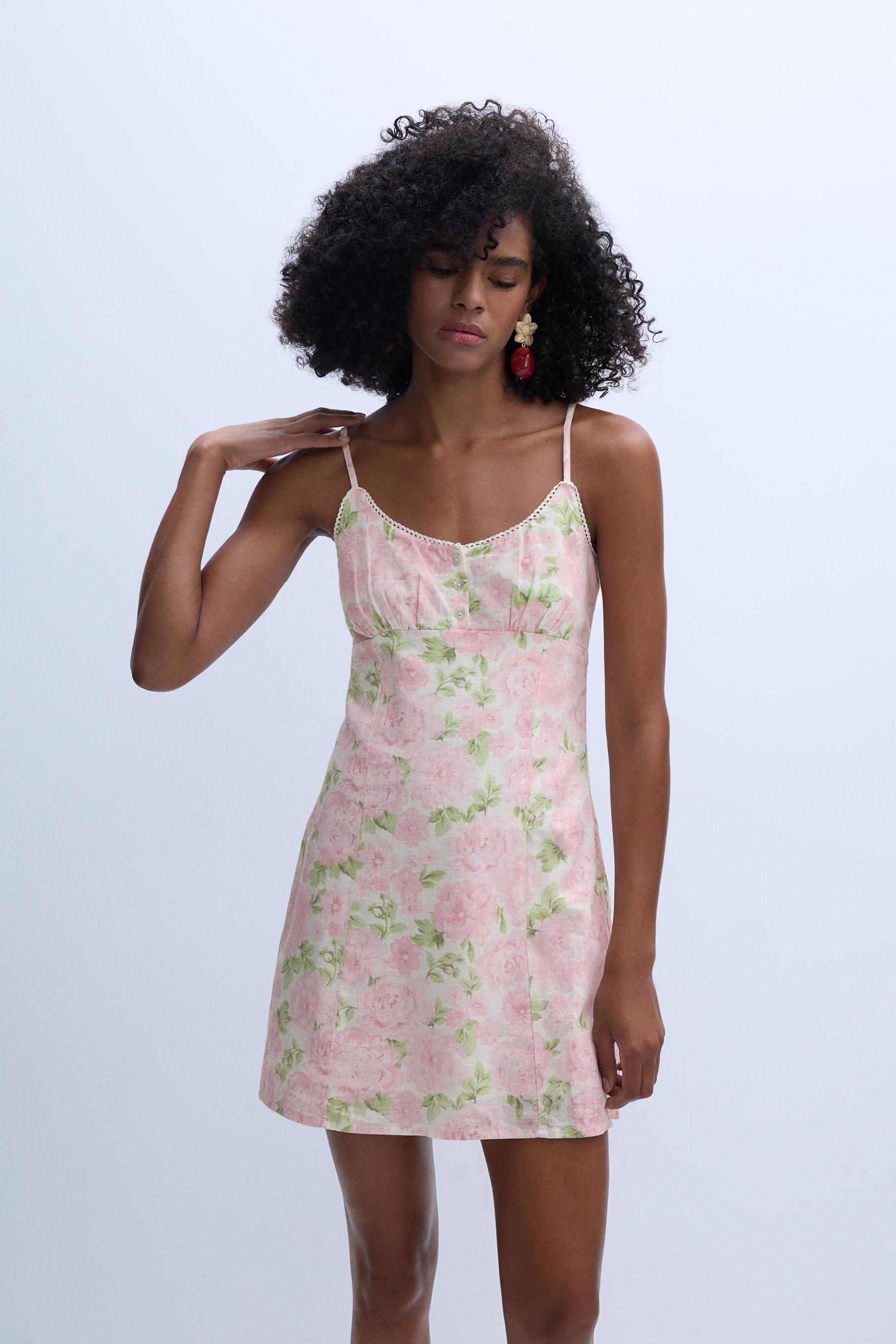 Vestido corto tirantes