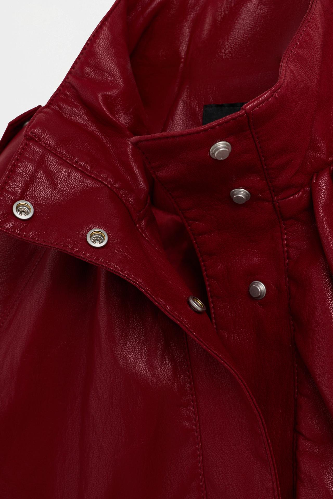 oversize bomber jacket — DARK PINK
